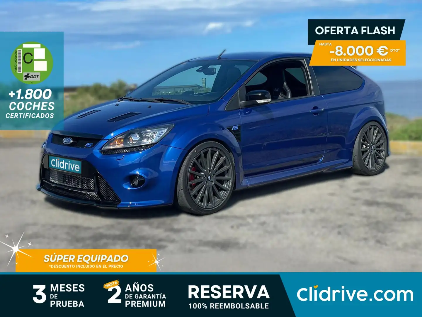 Ford Focus 2.5 RS Azul - 1