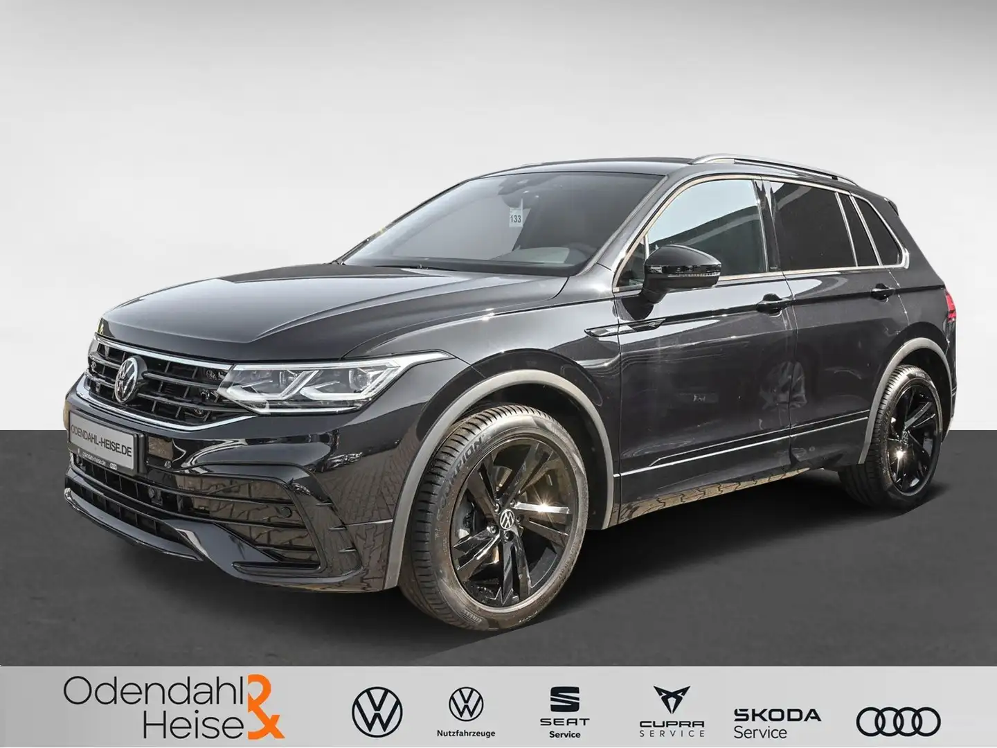 Volkswagen Tiguan R-Line 1.5 TSI OPF DSG MATRIX/ AHK/ NAVI/ S Zwart - 1