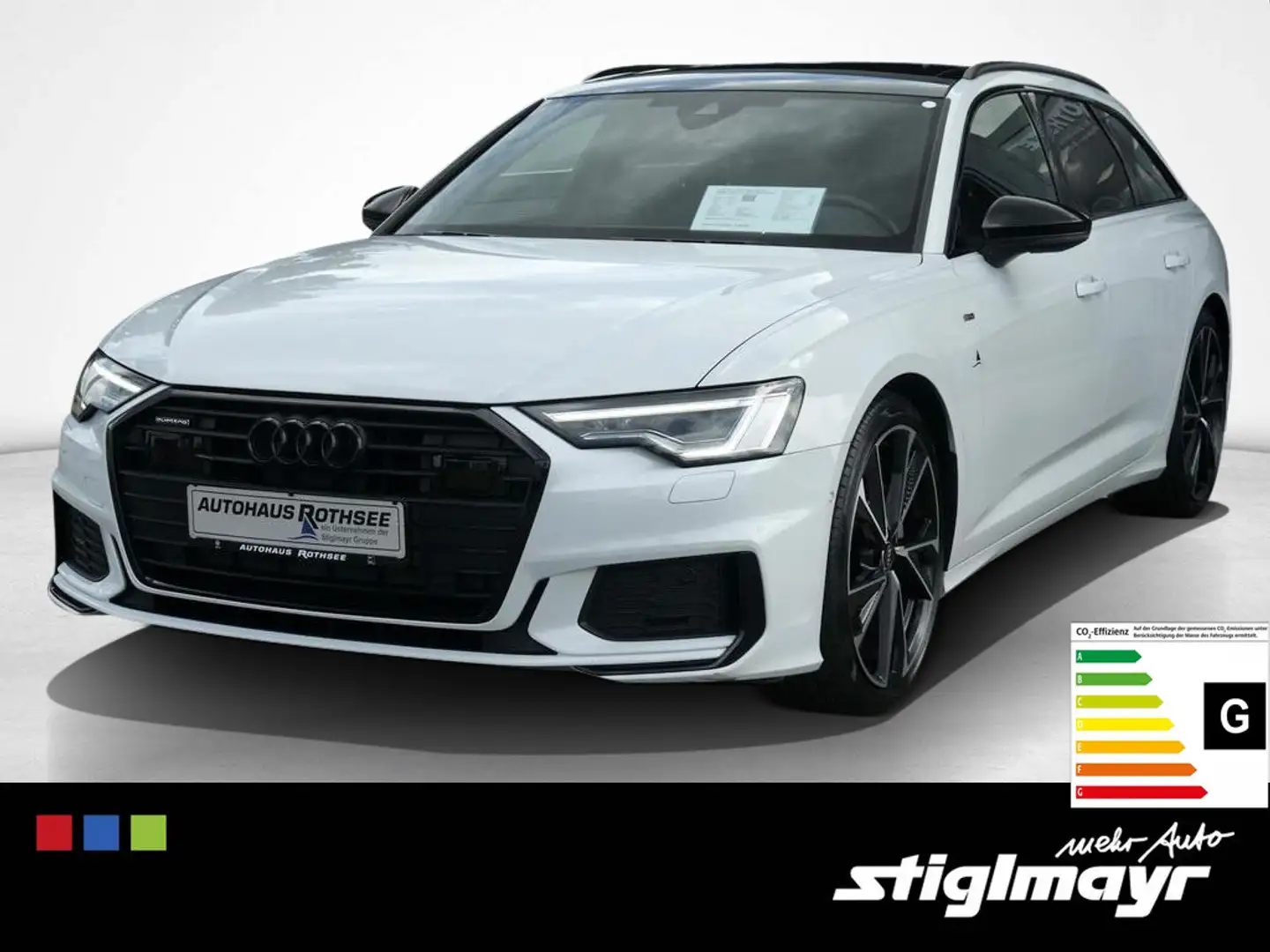 Audi A6 S-line 50 TDI quattro tiptronic ACC+MATRIX Weiß - 1