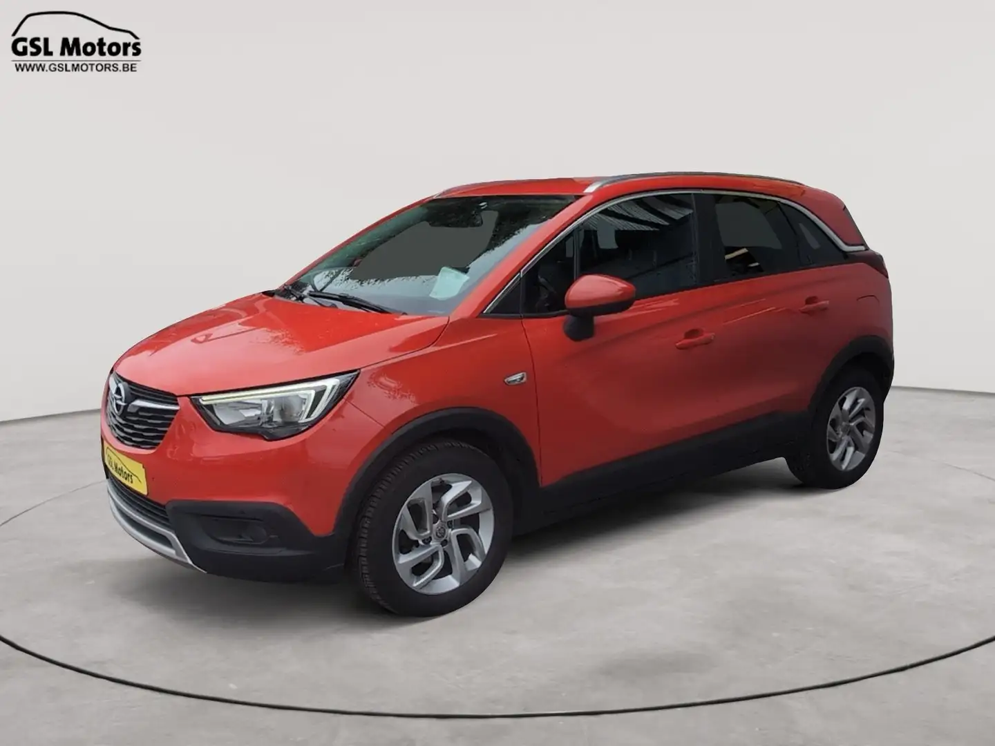 Opel Crossland X 1.5Turbo D 100cv rouge 02/19 Airco GPS Cruise DAB Rouge - 1
