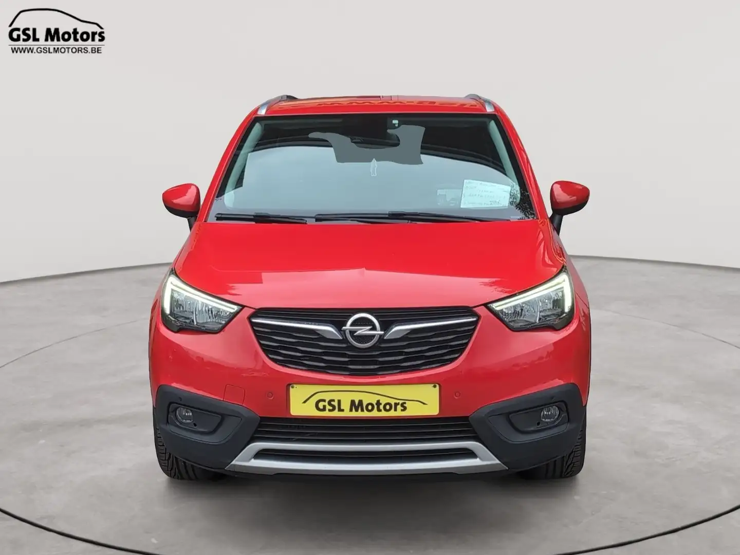 Opel Crossland X 1.5Turbo D 100cv rouge 02/19 Airco GPS Cruise DAB Rouge - 2