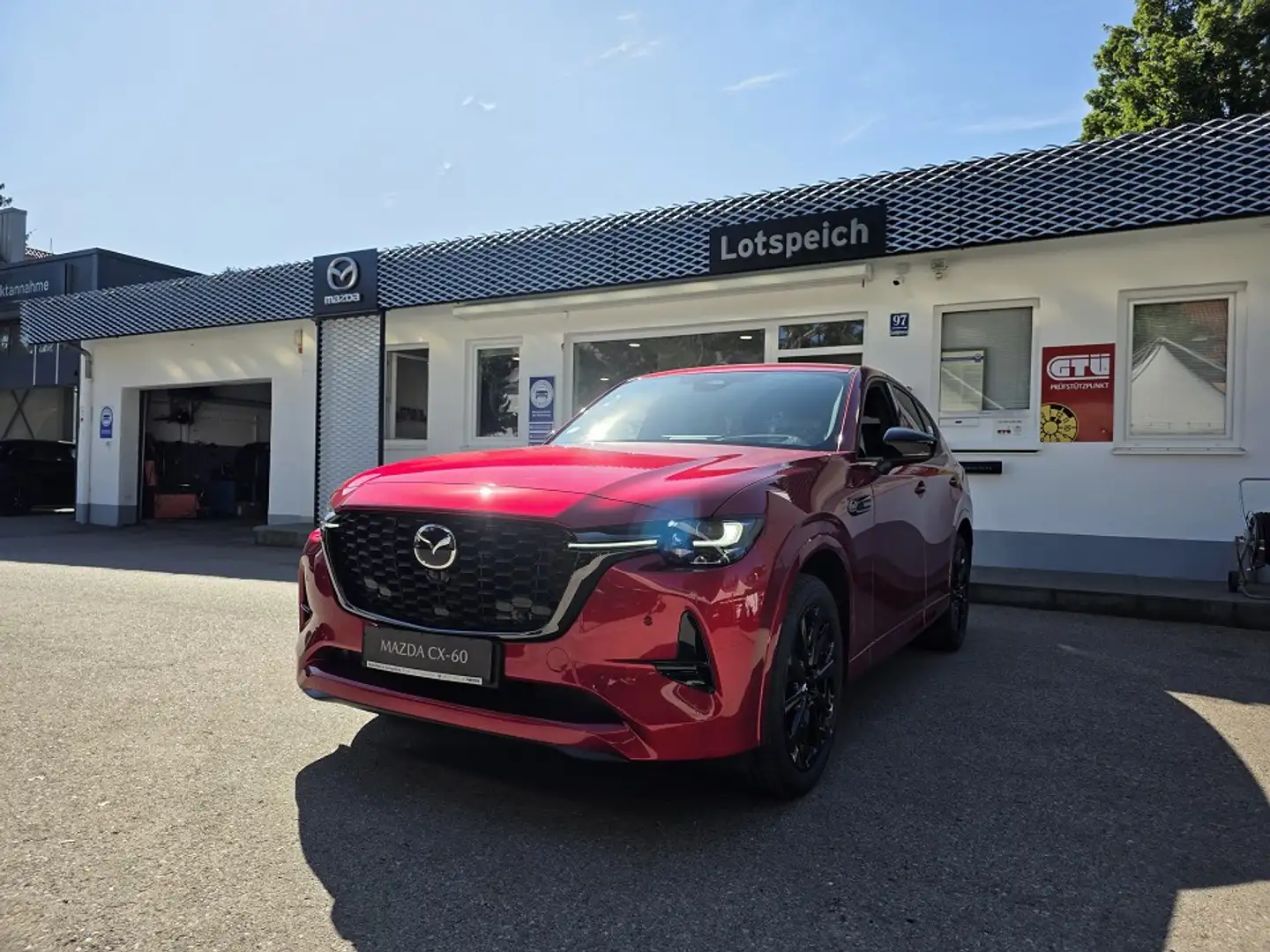 Mazda CX-60 3.3L e-SKYACTIV D 254ps Leder Schwarz, Bose-Sound, Rot - 2