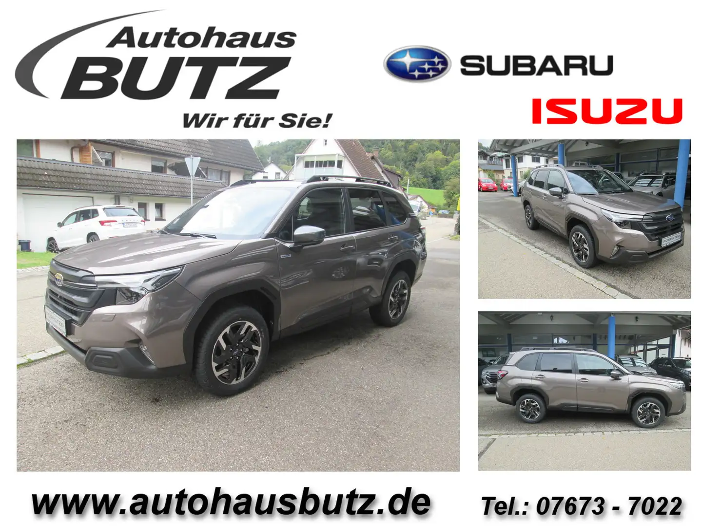 Subaru Forester 2.0 ie Hunter, Höher, AHK, Active Bronze - 1