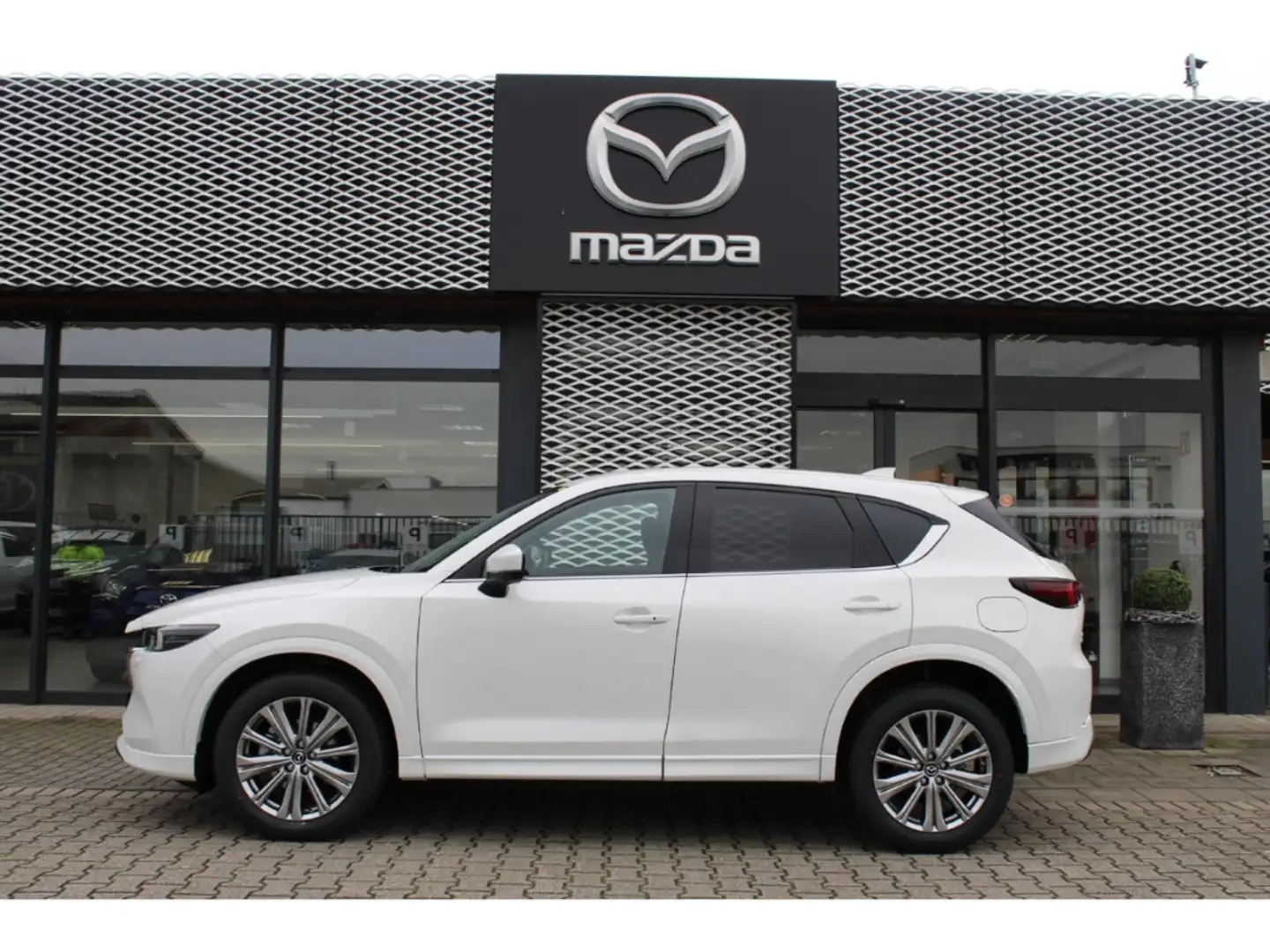 Mazda CX-5 AWD TAKUMI+LEDER NAPPA+BOSE Blanc - 2