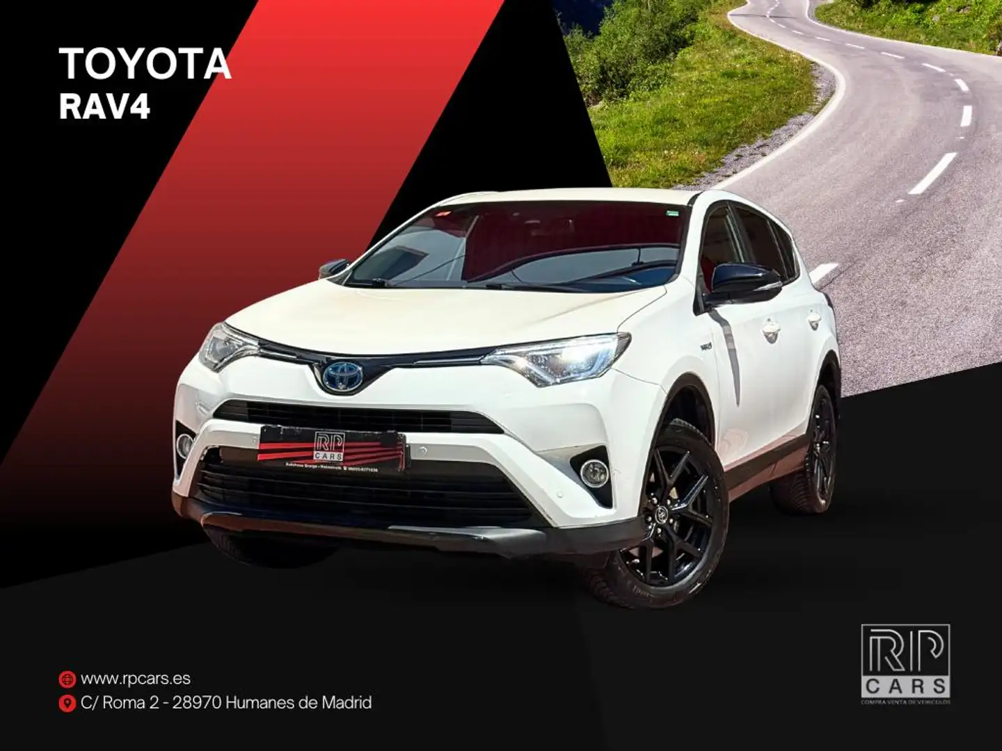 Toyota RAV 4 2.5 hybrid 2WD Advance Blanc - 1