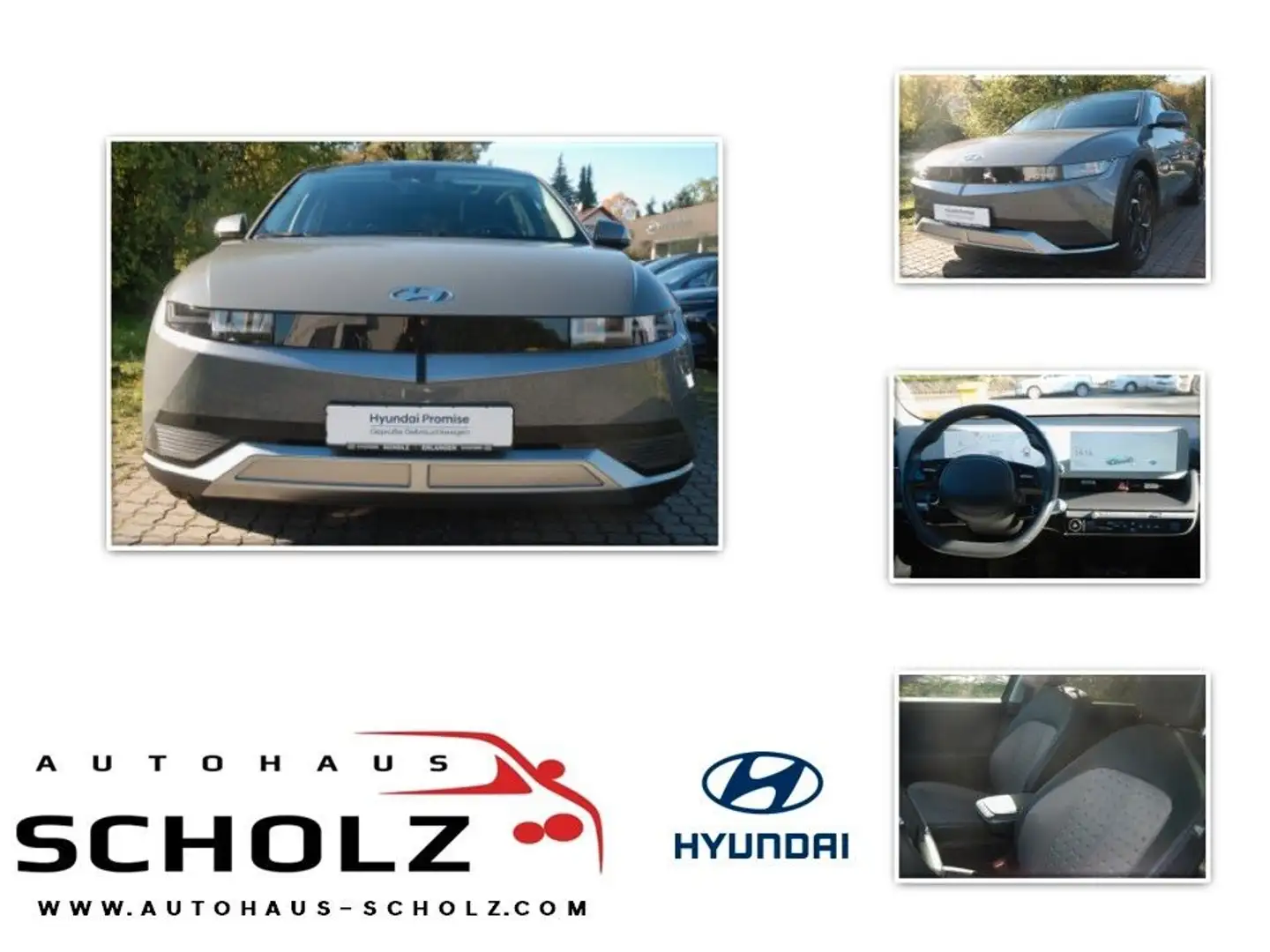 Hyundai IONIQ 5 58 kWh 170 PS Techniq Assist Pano WR Gris - 1