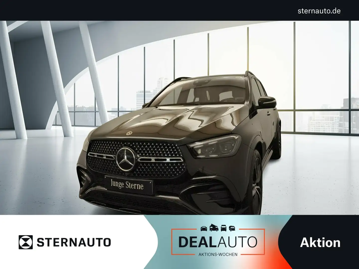 Mercedes-Benz GLE 300 GLE 300d 4M AMG Airmatic Akustik AHK Distro Burm Schwarz - 1