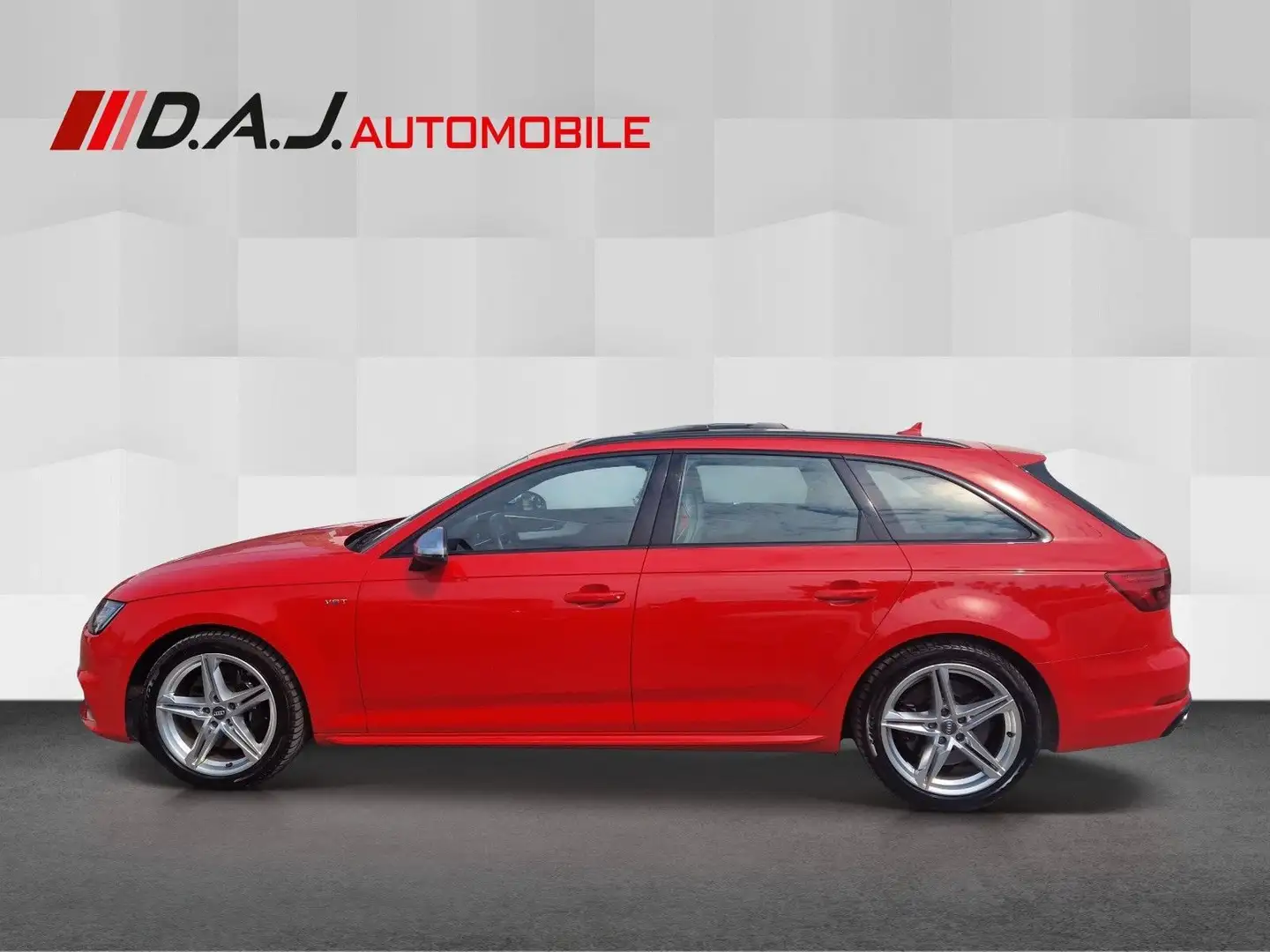 Audi S4 Avant 3.0 TFSI quattro Nappa Matrix Pano Kam. Czerwony - 2