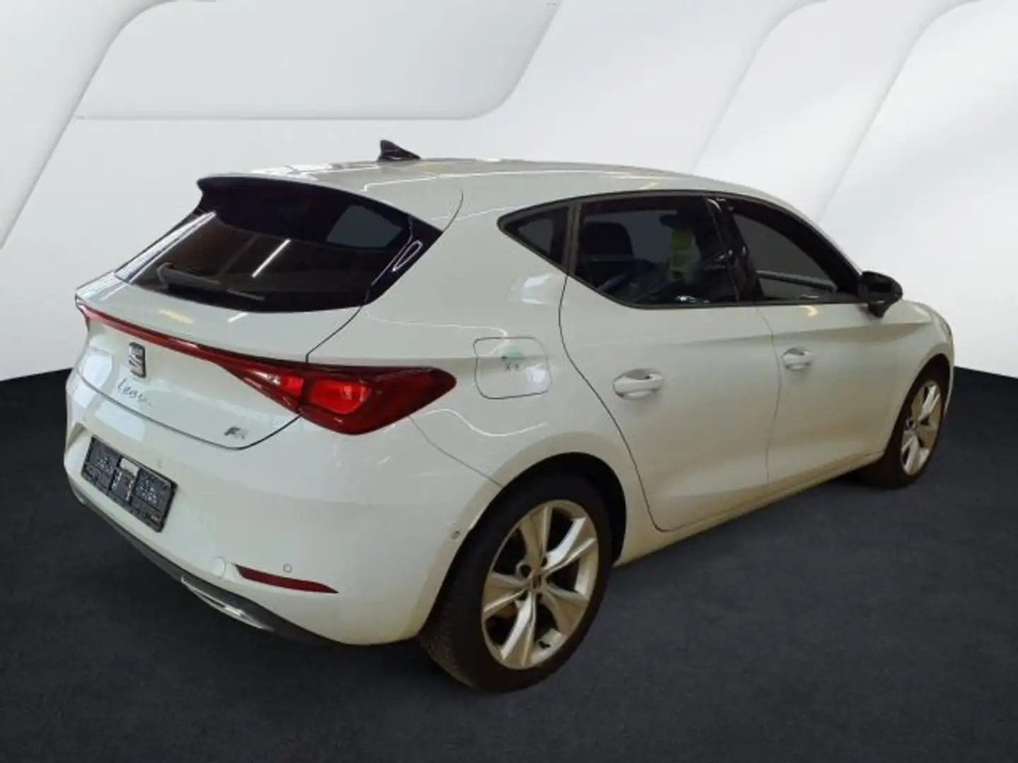 SEAT Leon FR 2.0 TDI LED*RFK*Navi*ACC*Sitzh. Weiß - 2