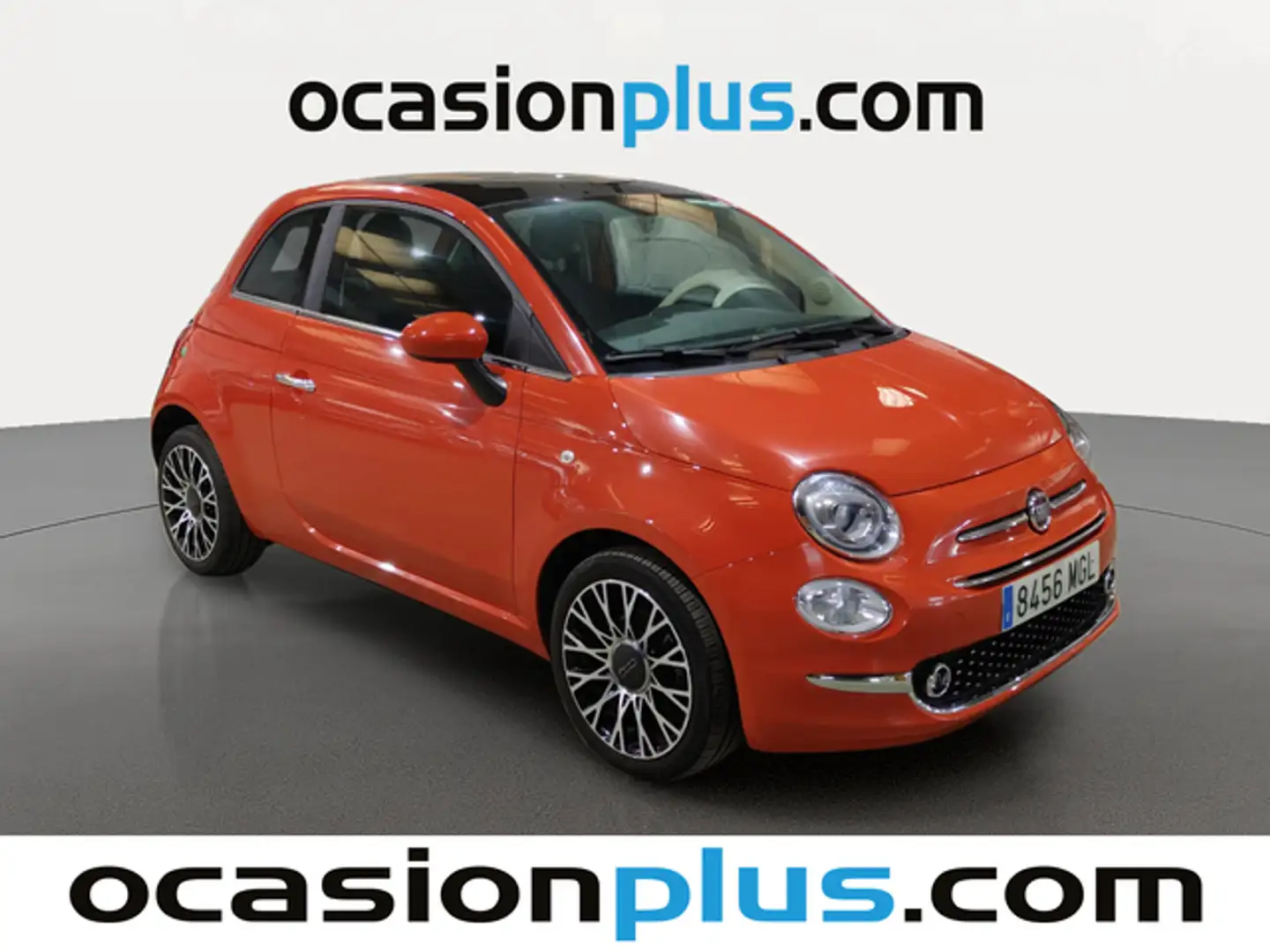 Fiat 500 1.0 Hybrid Dolcevita 52kW Naranja - 2