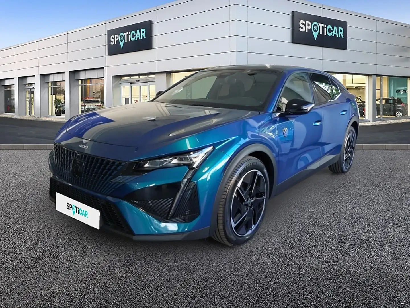 Peugeot 408 Hybrid 145 e-DCS6 GT Blau - 1