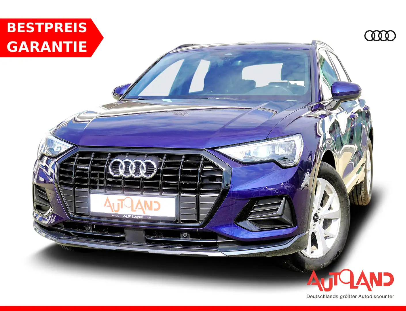 Audi Q3 35 TDI quattro advanced LED Leder Kamera Navi Blau - 1