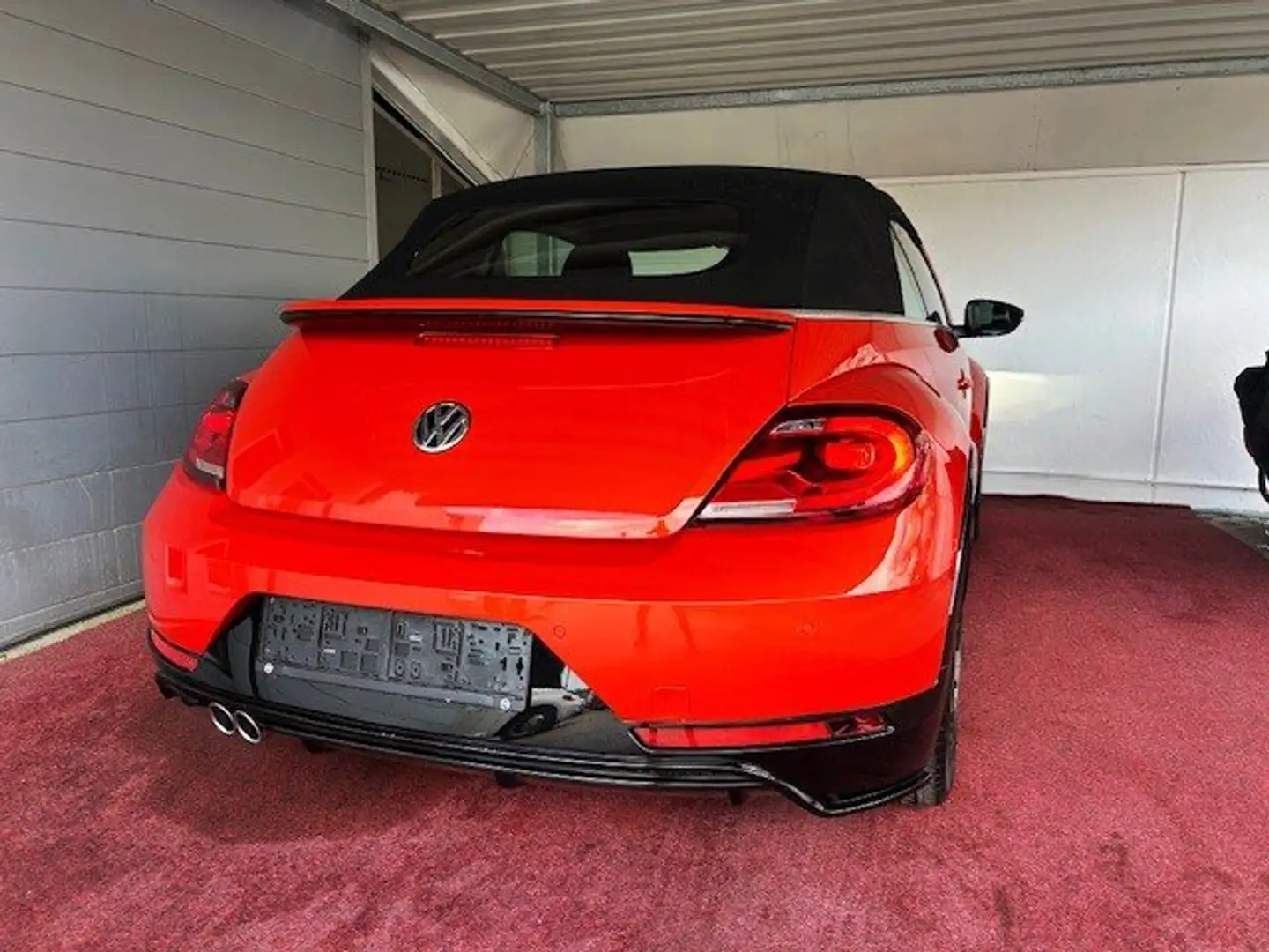 Volkswagen Beetle Cabrio Aut./R-Line/18 Zoll/Bi-Xenon/GARANTIE Rot - 2