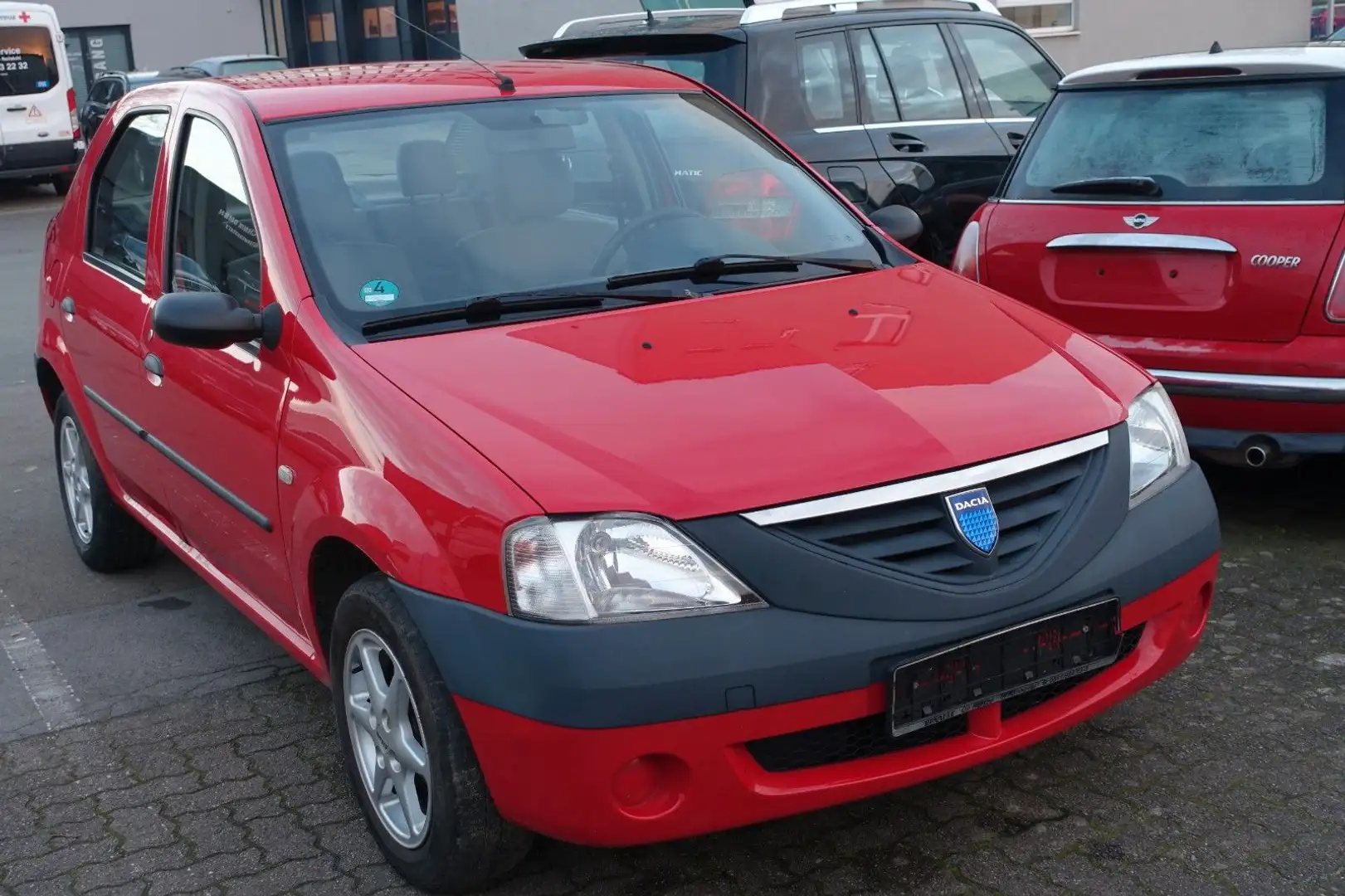 Dacia Logan Ambiance 1.4l*KLIMA*SERVO*eFh*KEIN TÜV*1.H Rot - 1