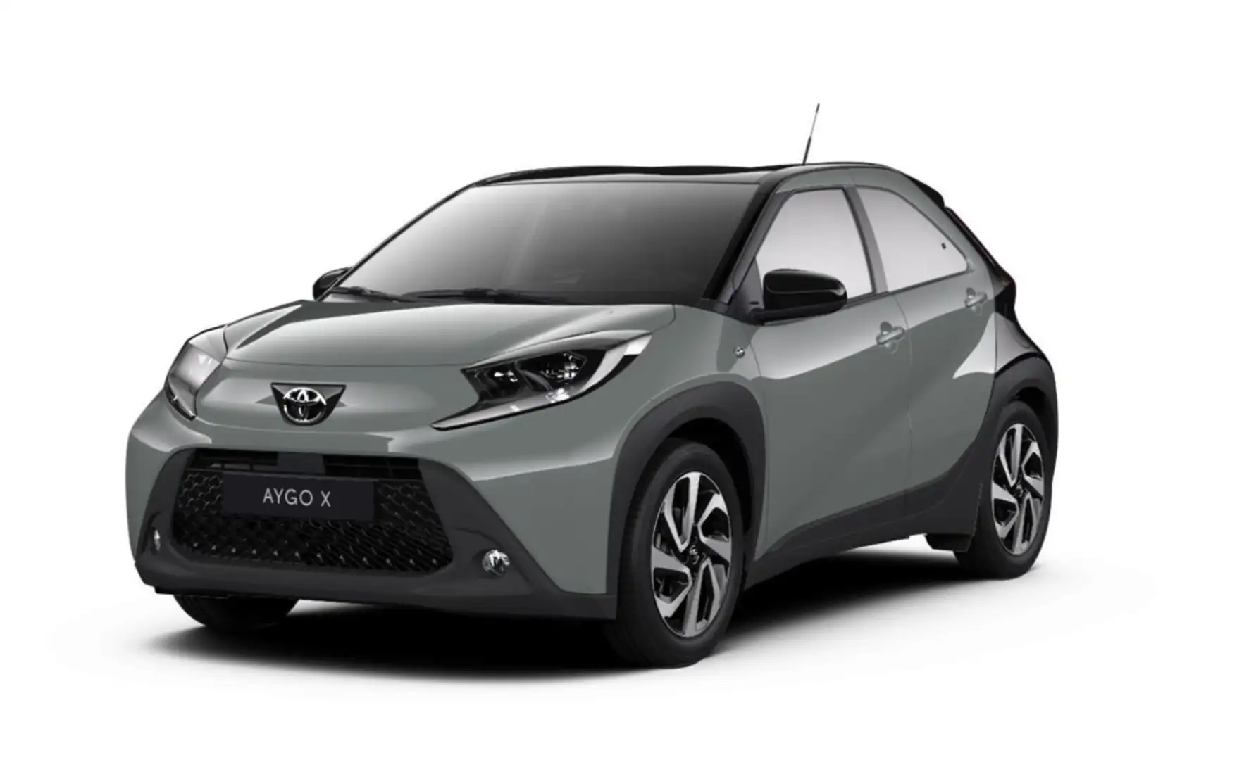 Toyota Aygo 1.0 Teamplayer ACC+Navi+SHZ+Fernlichtass. Зелений - 2