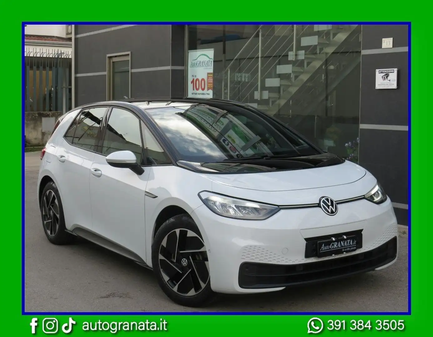 Volkswagen ID.3 45 kWh Pure Performance Bianco - 2