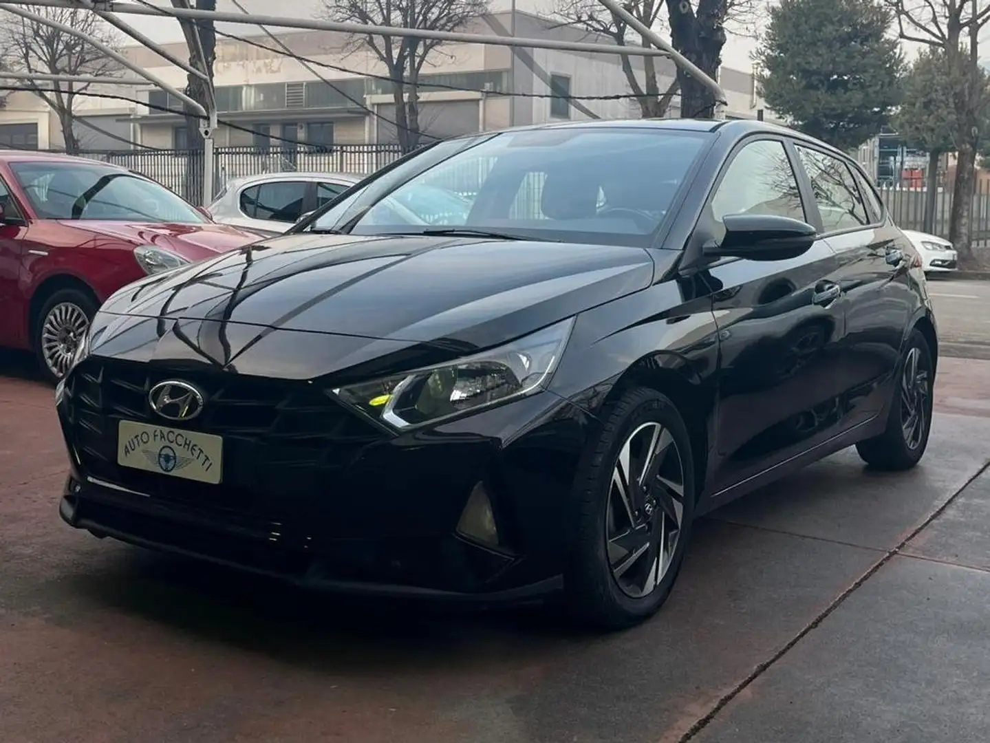 Hyundai i20 i20 III 2021 1.2 mpi Techline  GPL Nero - 2
