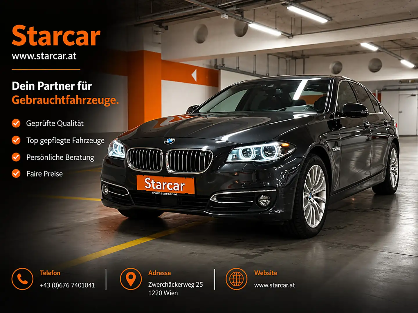 BMW 530 d xDrive Aut. Luxury Edition *HUD*ACC-TEMP.* Grau - 1