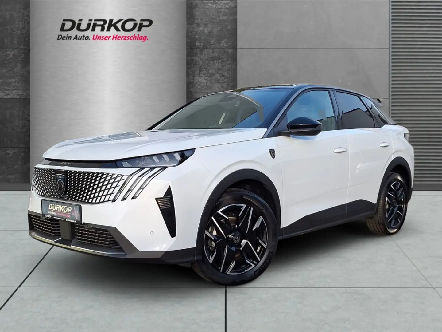 Peugeot 3008 GT Hybrid Navi LED El. Heckklappe Apple CarPlay An Blanc - 1