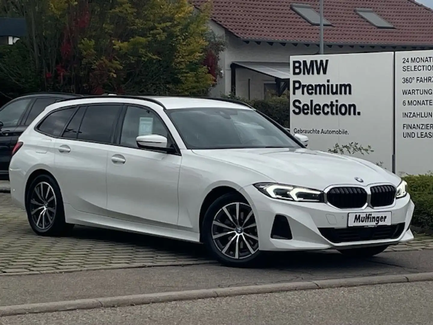 BMW 320 d T SportS.HUD ACC Stand+Lenkradh.Kamera HiFi Blanc - 2