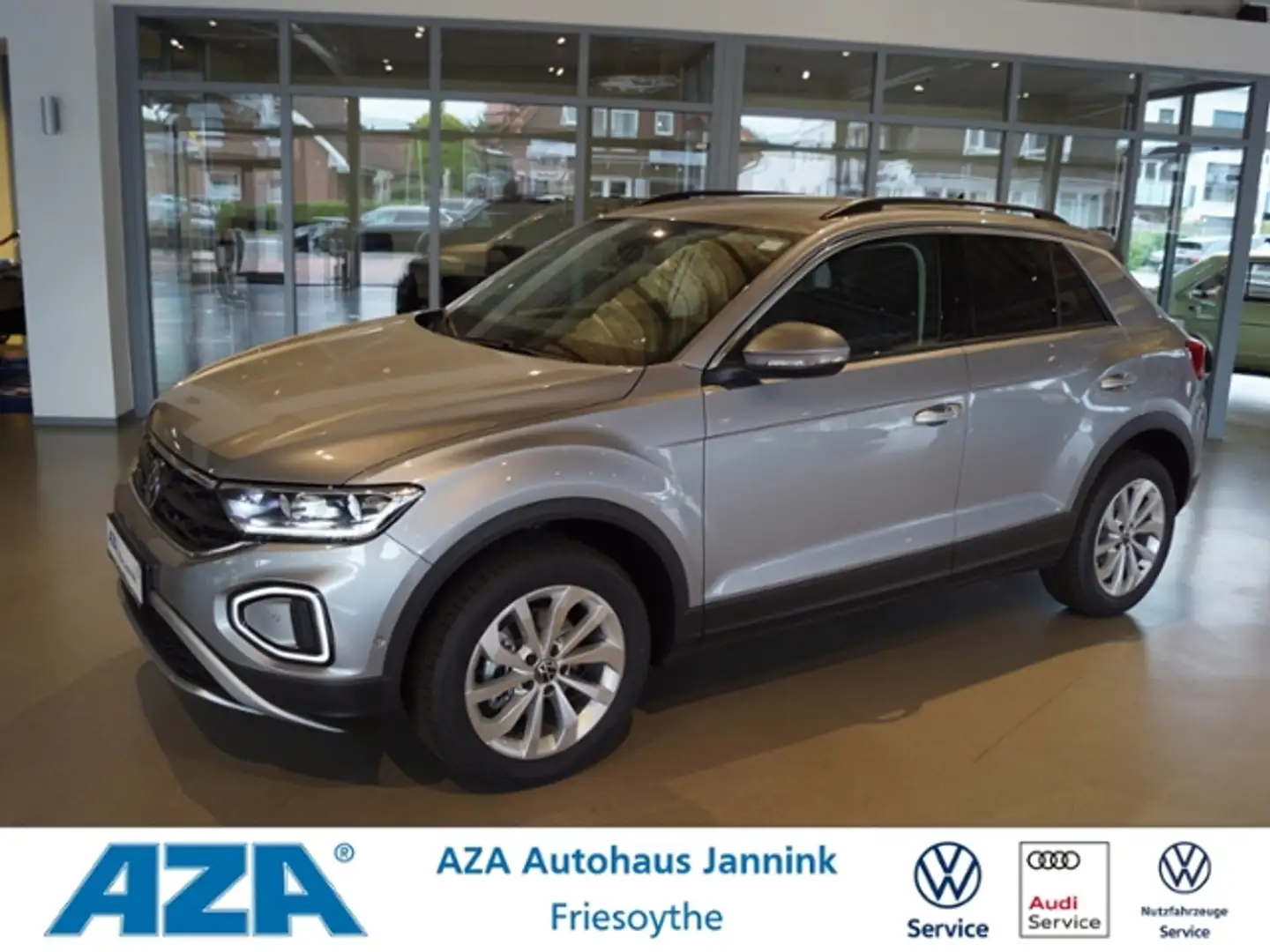 Volkswagen T-Roc 1.0 TSI Life *Kamera*SIH*EPH*AppConn*Multil*ACC* Argent - 1