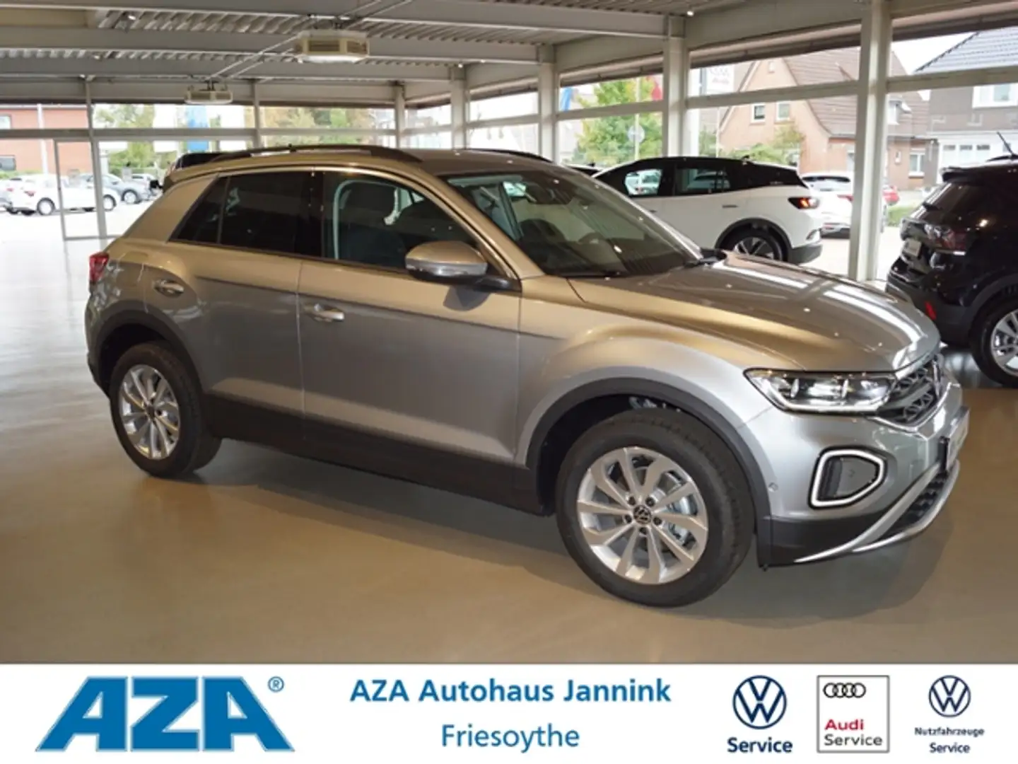 Volkswagen T-Roc 1.0 TSI Life *Kamera*SIH*EPH*AppConn*Multil*ACC* Zilver - 1