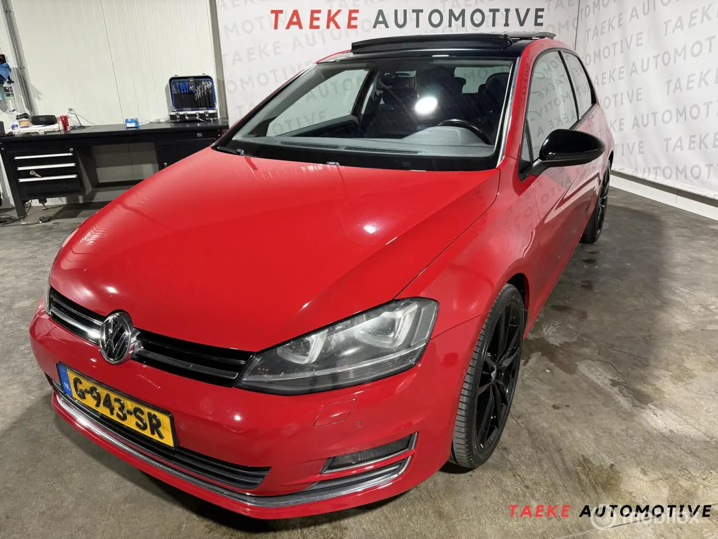 Volkswagen Golf 1.4 TSI Highline Automaat/Clima/Cruise/Pano Roşu - 1