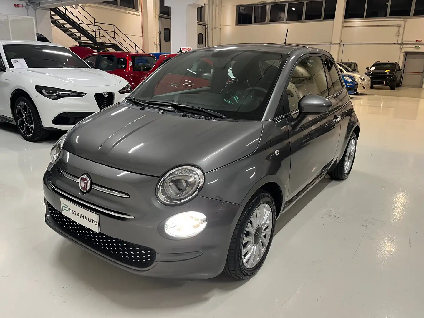 Fiat 500 1.2 Lounge 69cv my20 Grigio - 1
