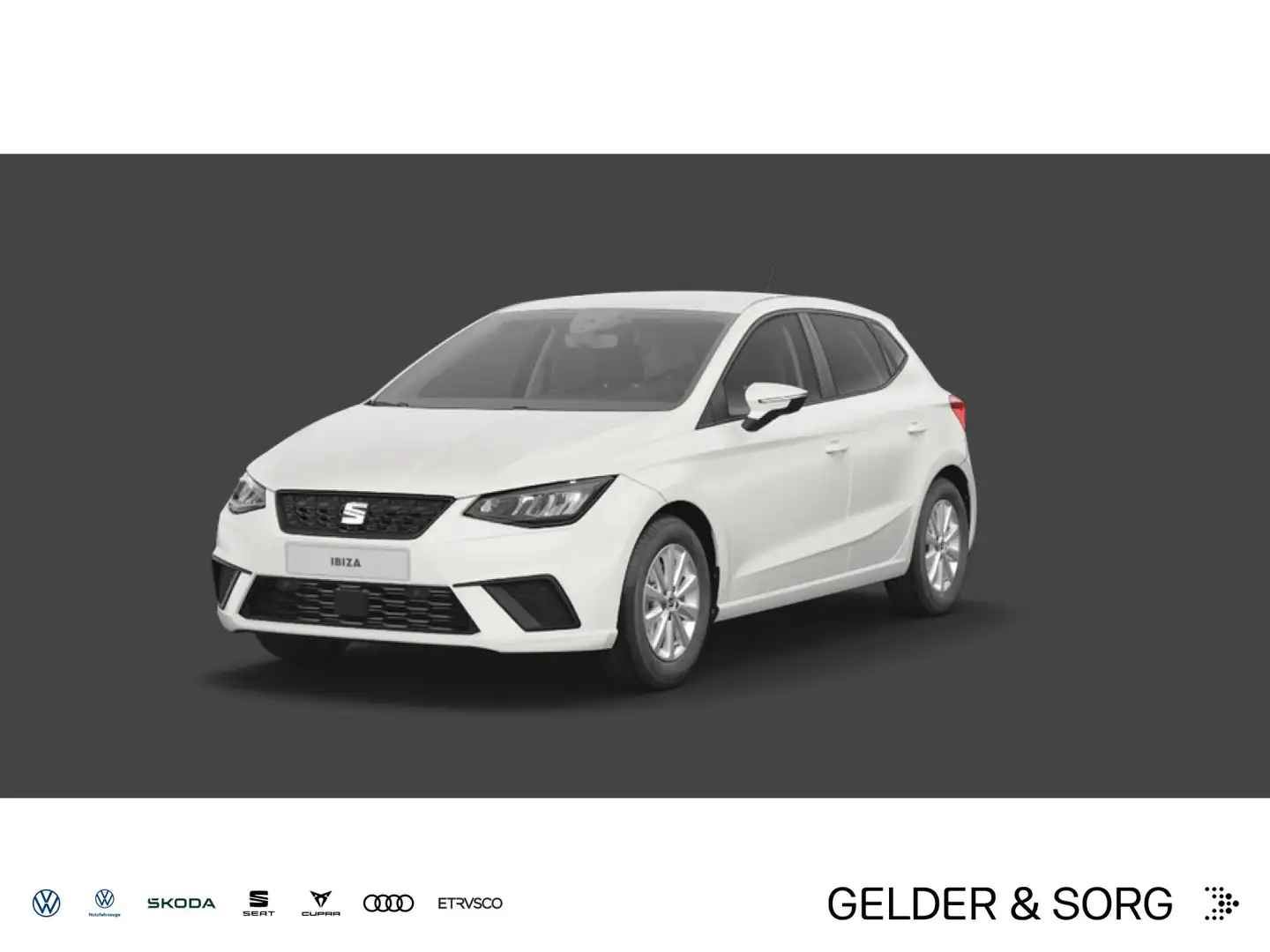 SEAT Ibiza Road Edition 1.0 TSI DSG *ACC*PDC*KAM*SHZ* Blanco - 1