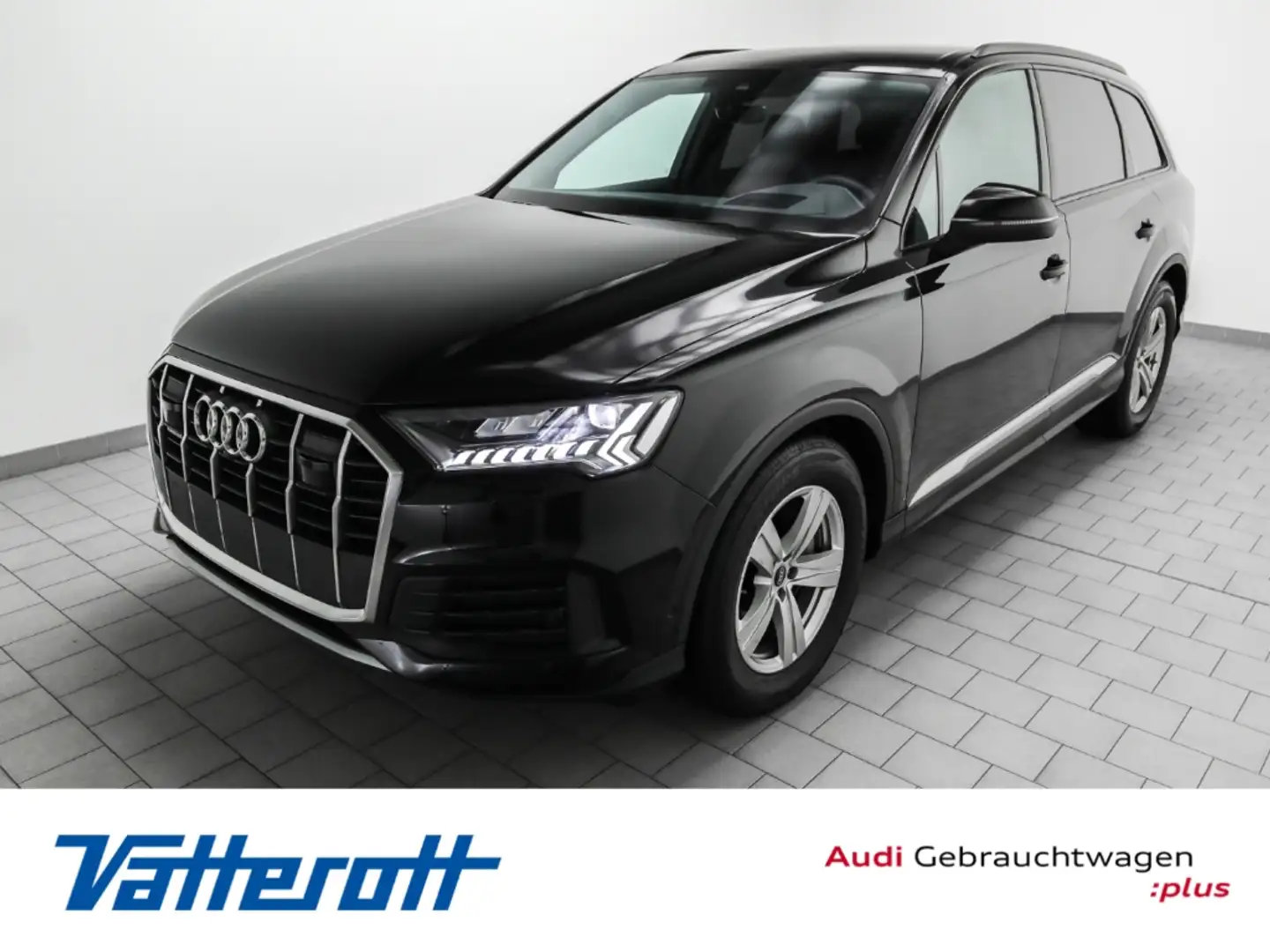 Audi Q7 50 TDI S line Sportsitze plus Raute 7-Sitzer Schwarz - 1