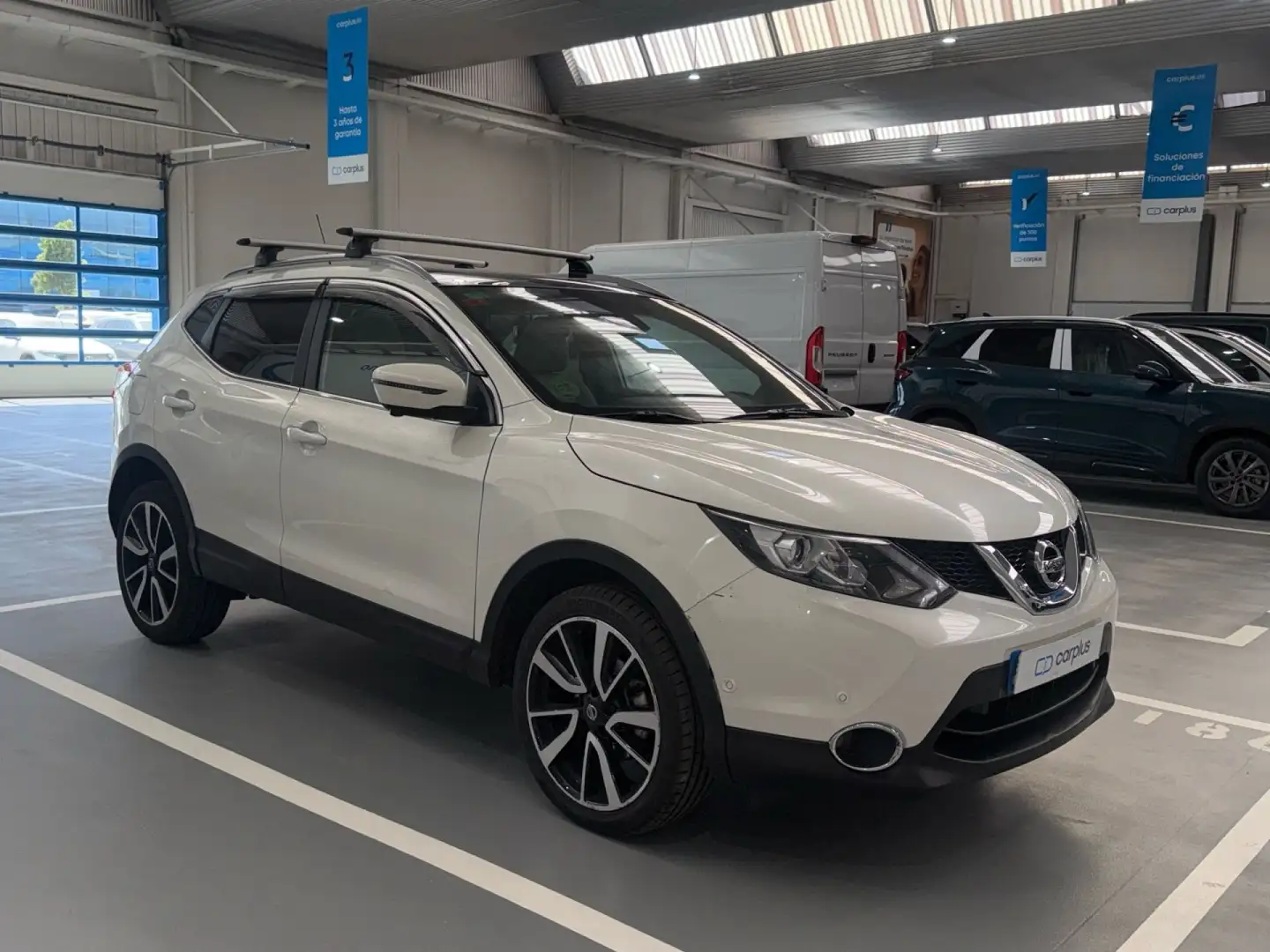 Nissan Qashqai DIG-T 120 kW (163 CV) TEKNA Blanco - 2