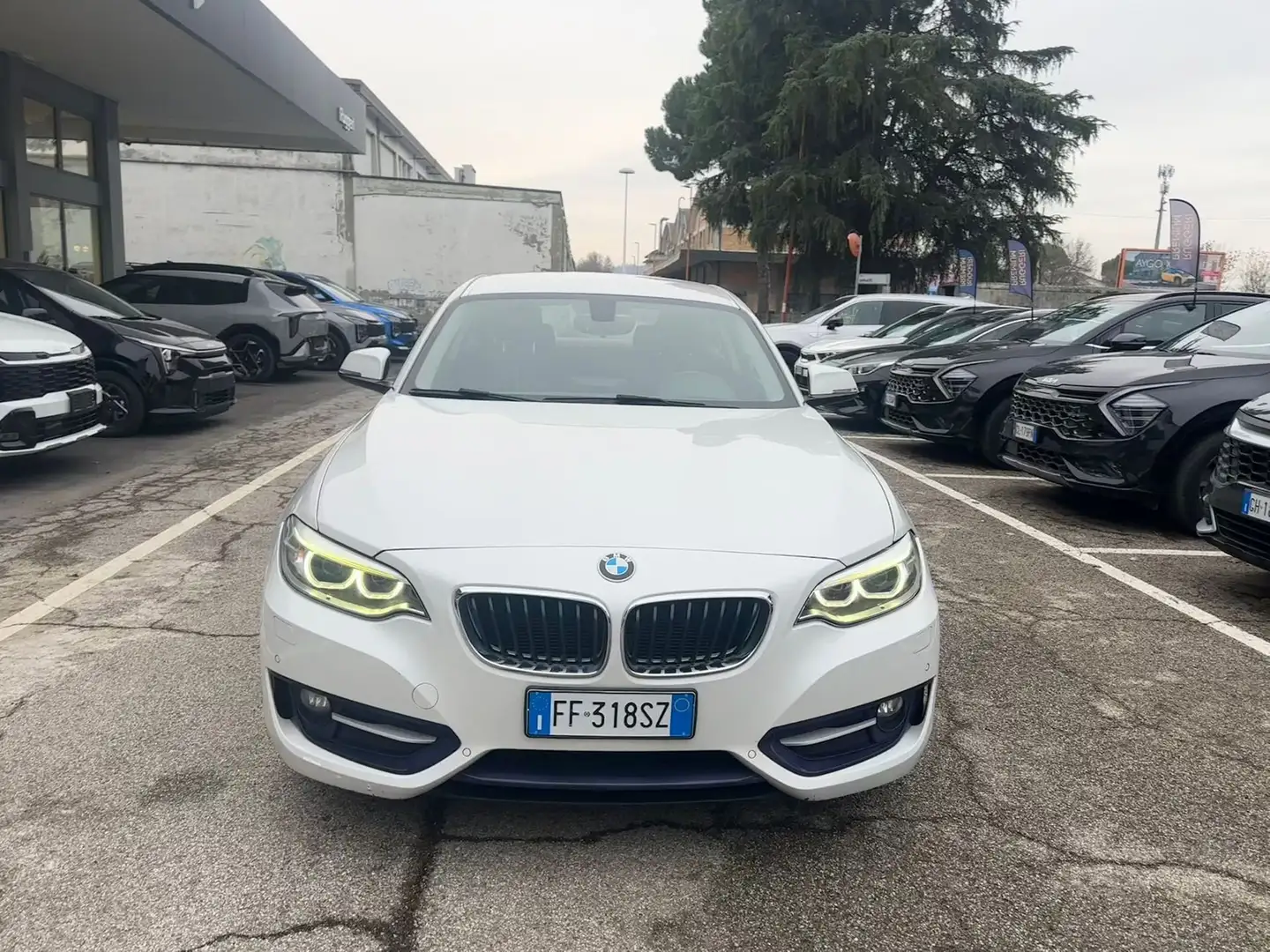BMW 218 218d Coupé Sport Bianco - 2
