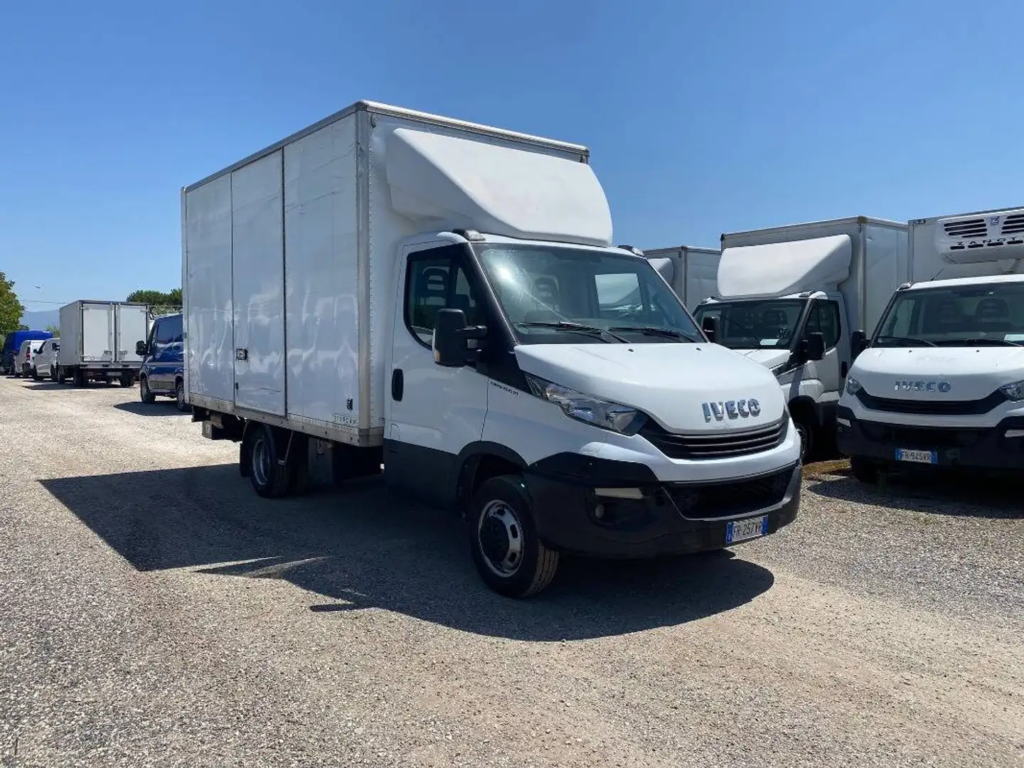 Iveco Daily 35 C14 3750 E6 SPONDA IDRAUL. GARANZIA 24mesi +iva Weiß - 2