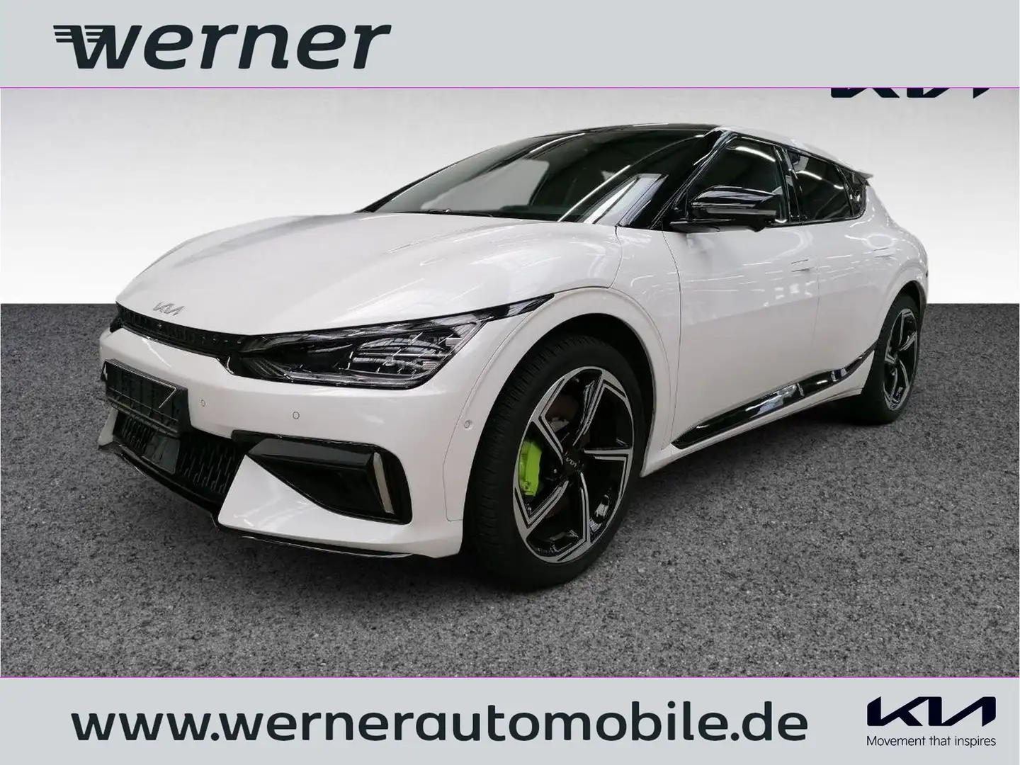 Kia EV6 GT 77,4 kWh AWD Glasdach Beyaz - 1
