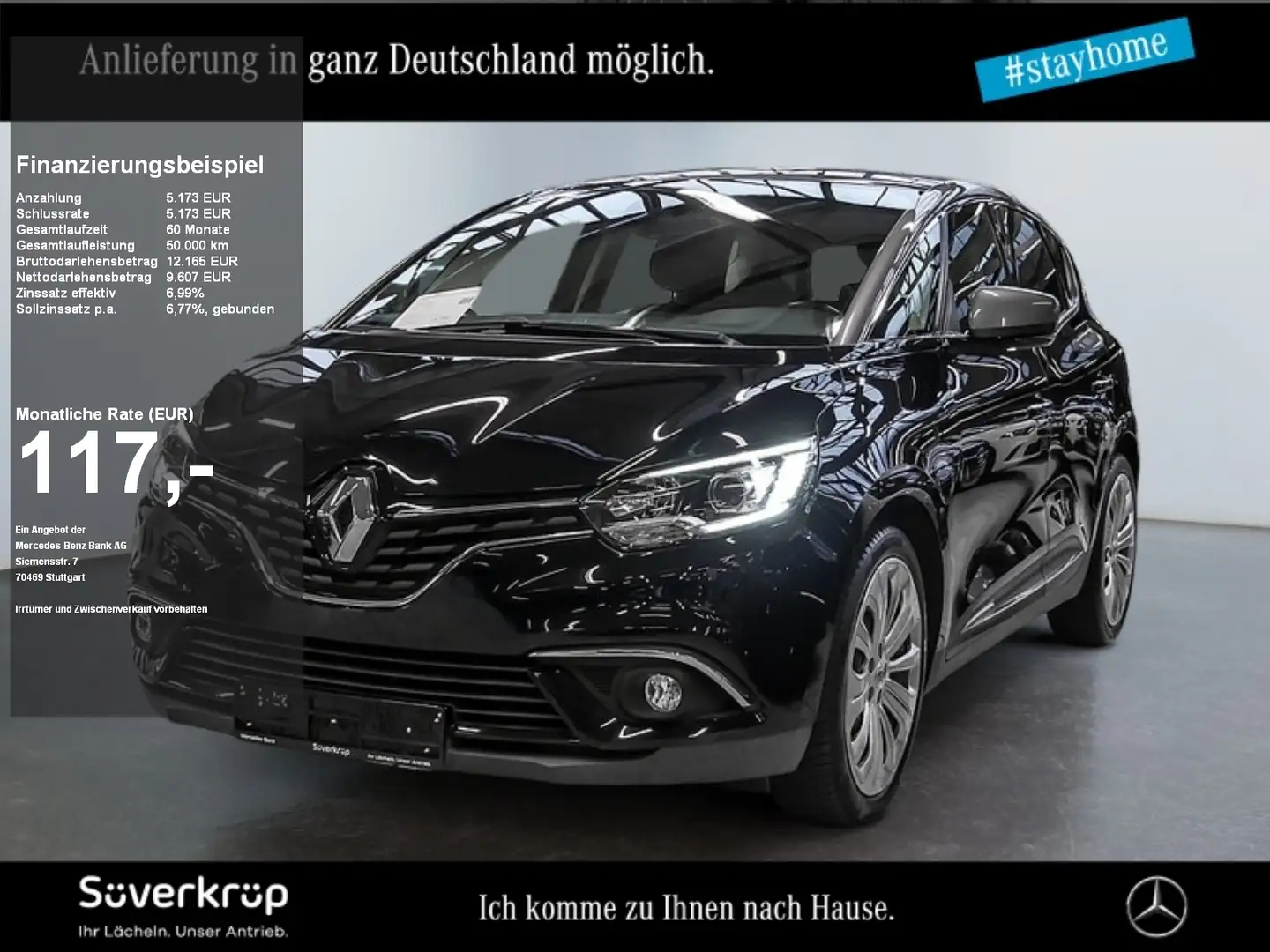 Renault Scenic IV 1.3 TCe 160 Energy BOSE-Edition SPUR Zwart - 1