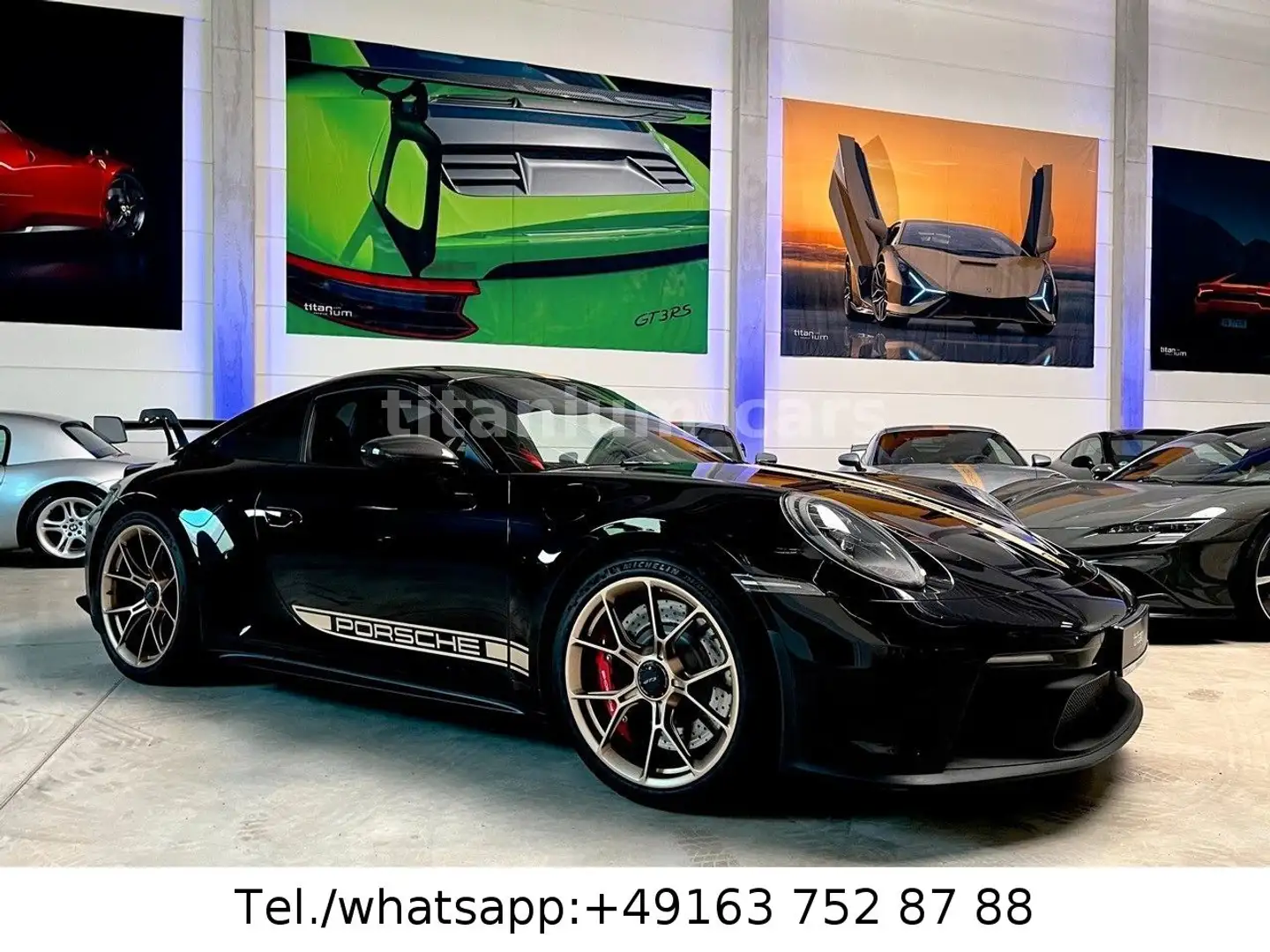 Porsche 992 GT3 Clubsport"3x on stock!*Carbon*1.799€ mtl Noir - 1