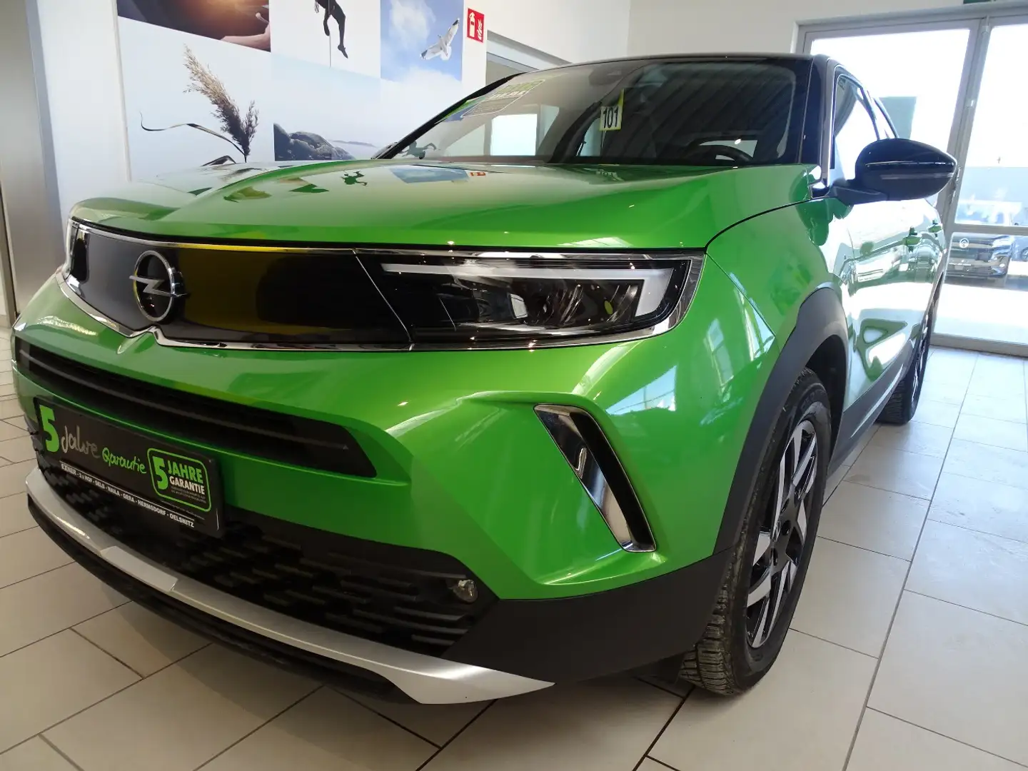 Opel Mokka-E ELEGANCE *11kw OBC*Batteriezertifikat Verde - 2