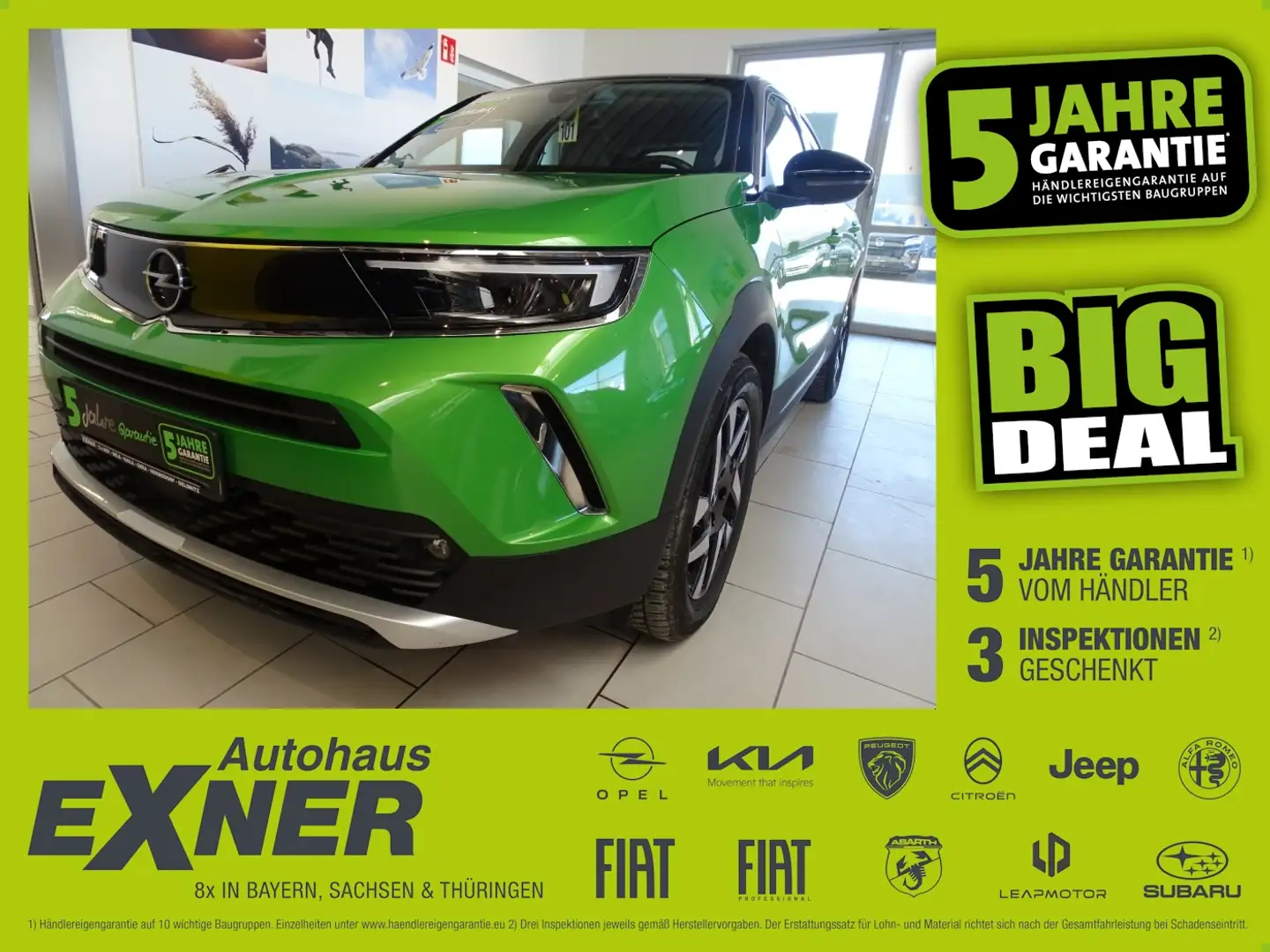 Opel Mokka-E ELEGANCE *11kw OBC*Batteriezertifikat Grün - 1