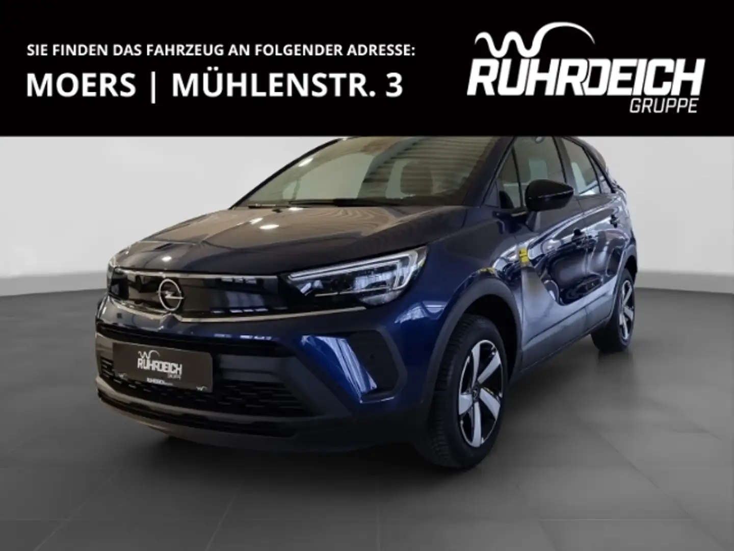 Opel Crossland Enjoy KlimaAT PPvo+hi+Kamera DAB Regen+Lichtsensor Grau - 1