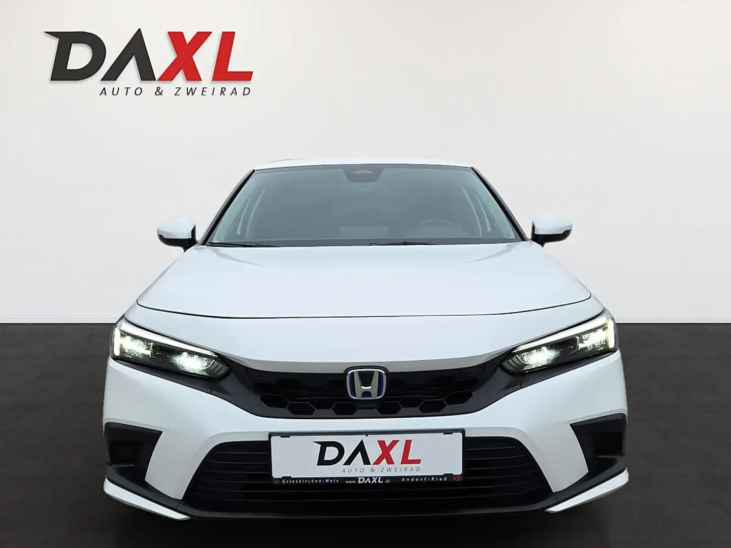 Honda Civic e:HEV 2.0 i-MMD Hybrid Elegance (EURO 6e) Weiß - 2