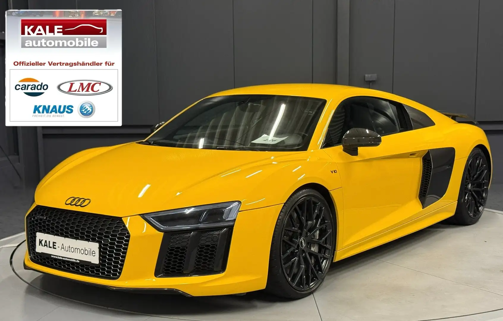Audi R8 Coupé V10 quattro plus*20Zoll*CARBON*LASER*B&O* Gelb - 1