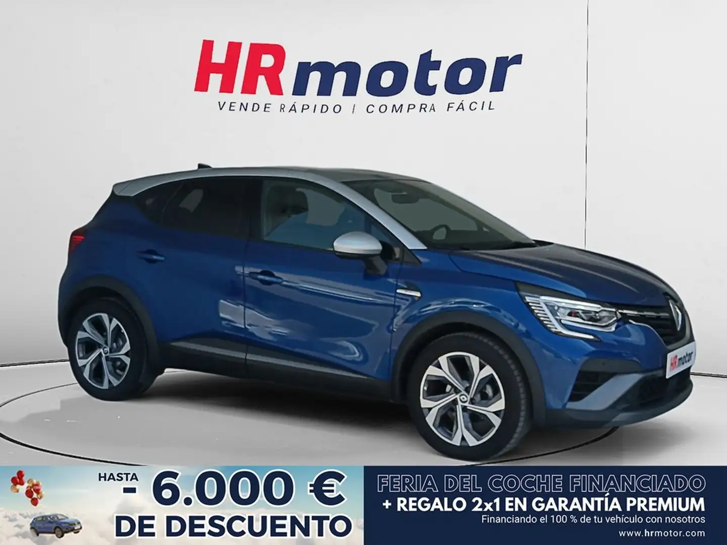 Renault Captur 1.3 TCe MHEV 140 R.S. Line Azul - 1