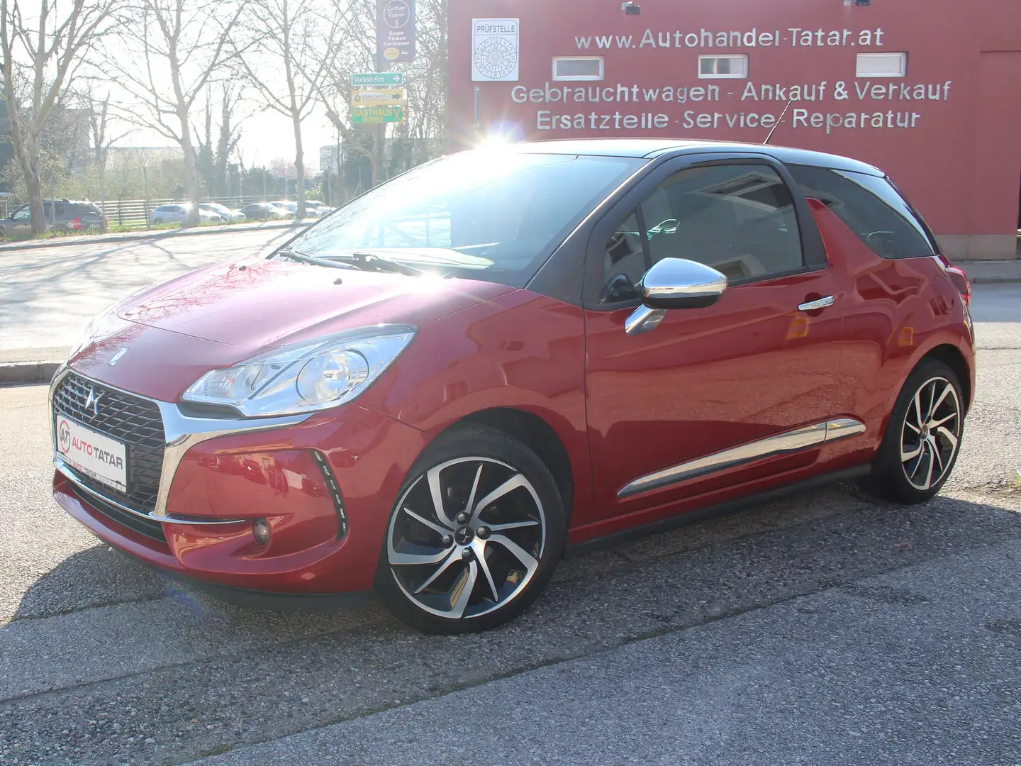 DS Automobiles DS 3 DS3 PureTech 130 S - |116,- mtl.|Erstbesitz ! Rot - 1
