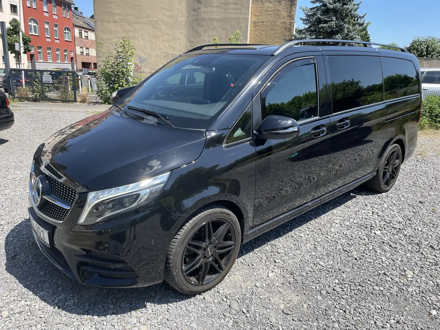 Mercedes-Benz V 300 V 300 d AMG-LINE 4M lang ILS/DIS/LEDER/360/MEMORY Schwarz - 1