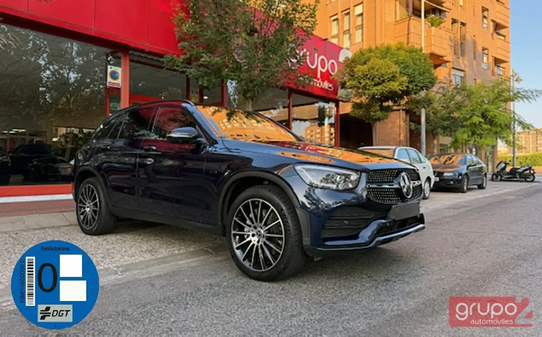 Mercedes-Benz GLC 300 300de 4Matic 9G-Tronic Bleu - 1