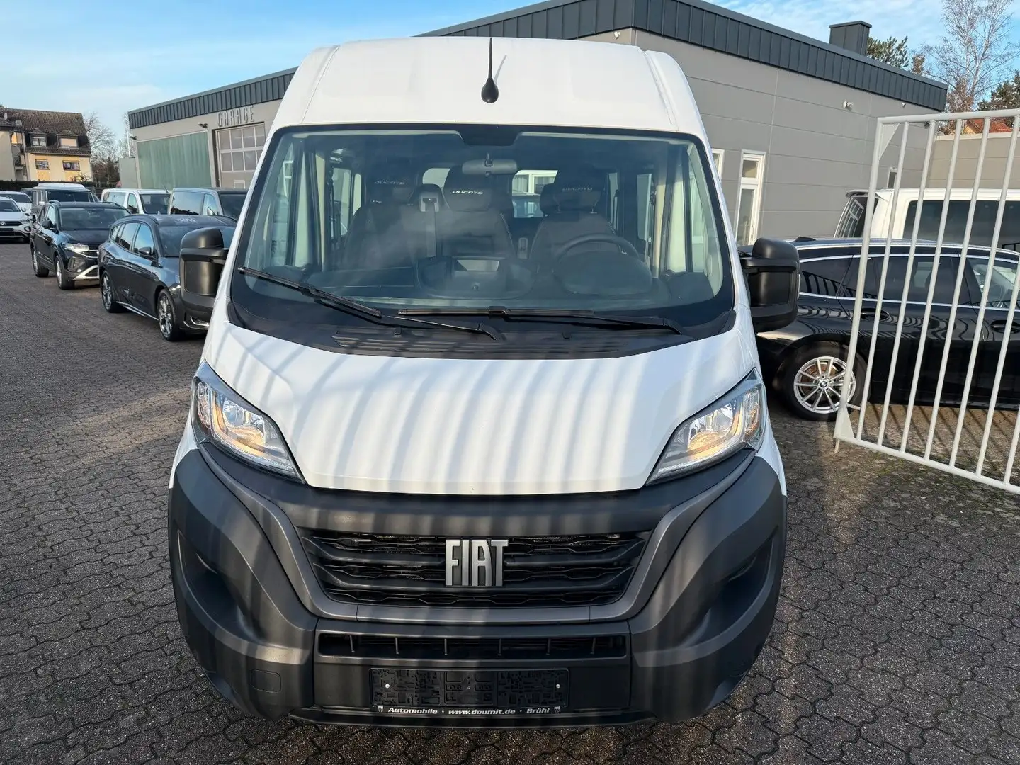 Fiat Ducato Hochr.  33 140 L2H2 3450 mm 9SITZER Blanc - 2