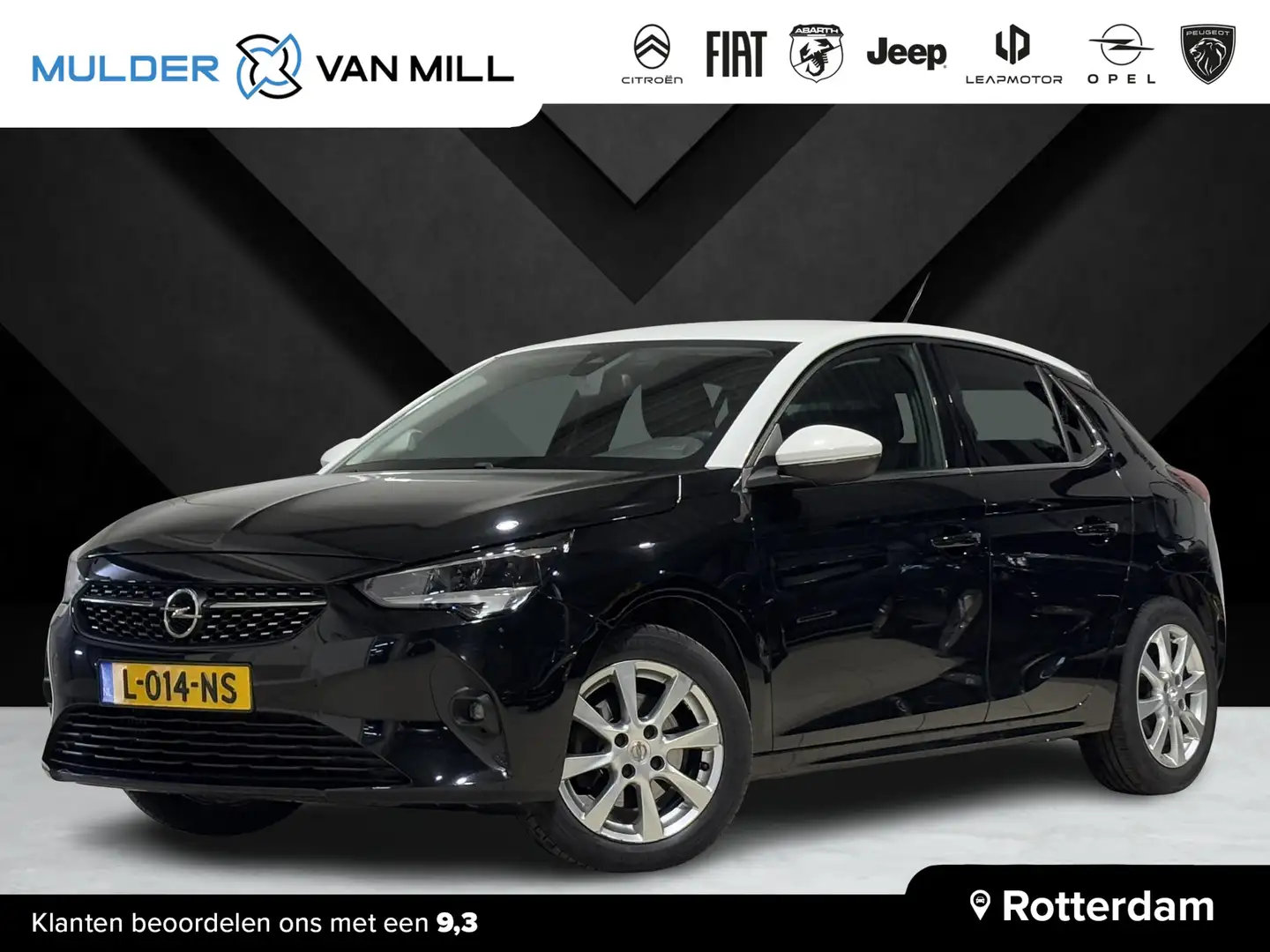 Opel Corsa Elegance 1.2 Turbo 100pk | TREKHAAK | 180° CAMERA+ Noir - 1