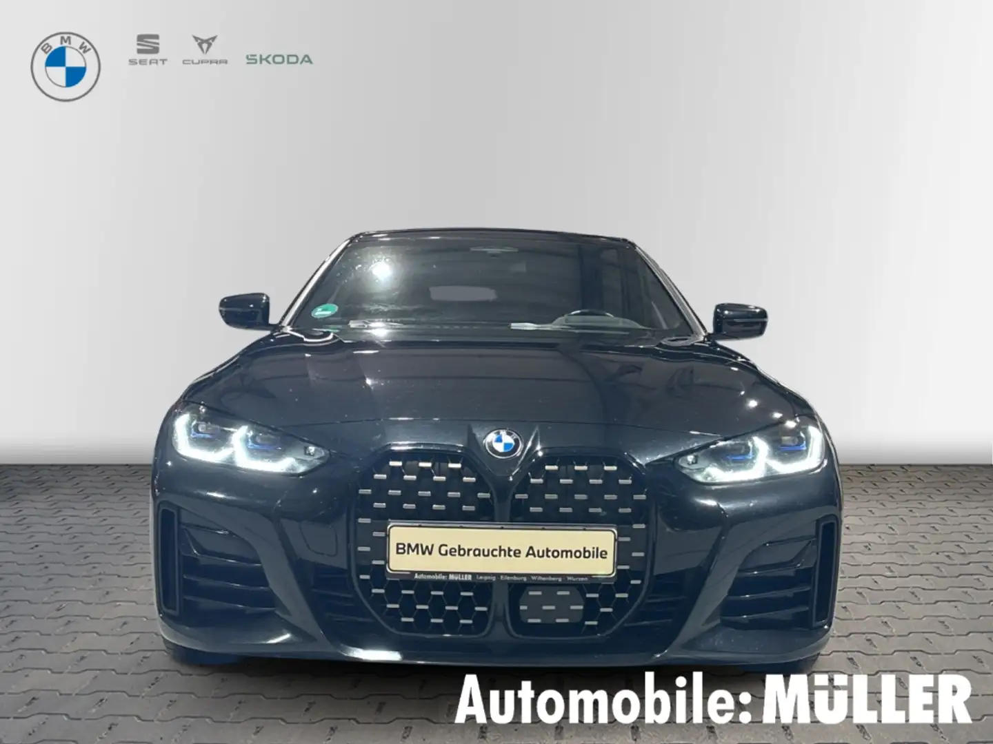 BMW 420 Gran Coupe xDrive Sportpaket Luftfederung Navi Dig Schwarz - 2