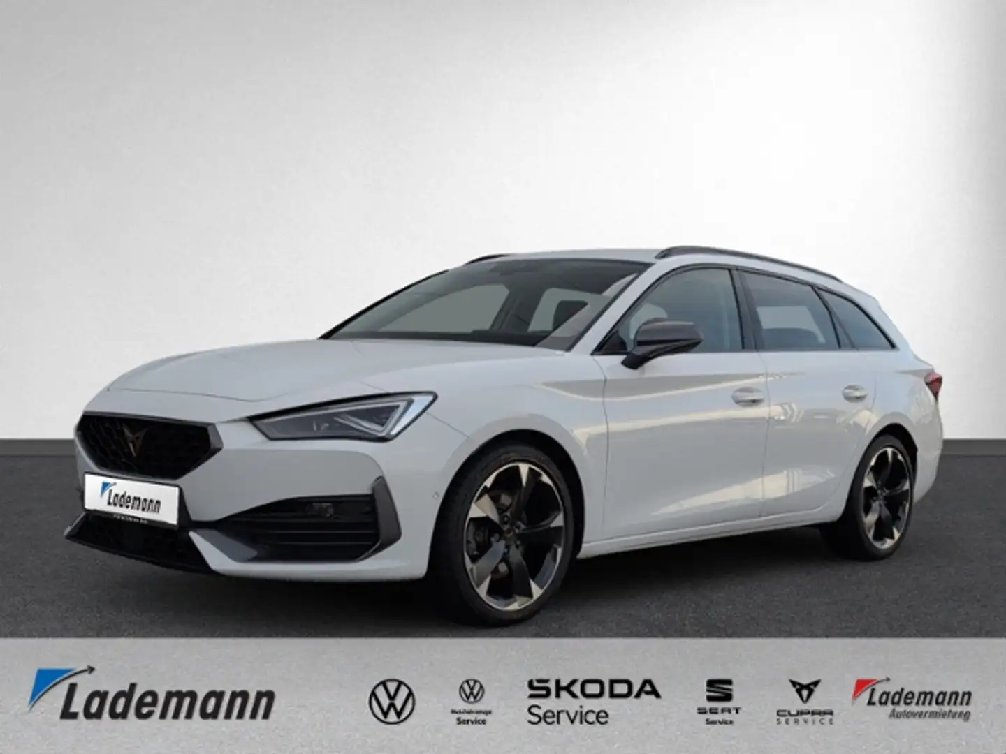 CUPRA Leon Sportstourer 2.0 TSI LED+NAVI.+AHK+RFK+ACC+ Weiß - 1