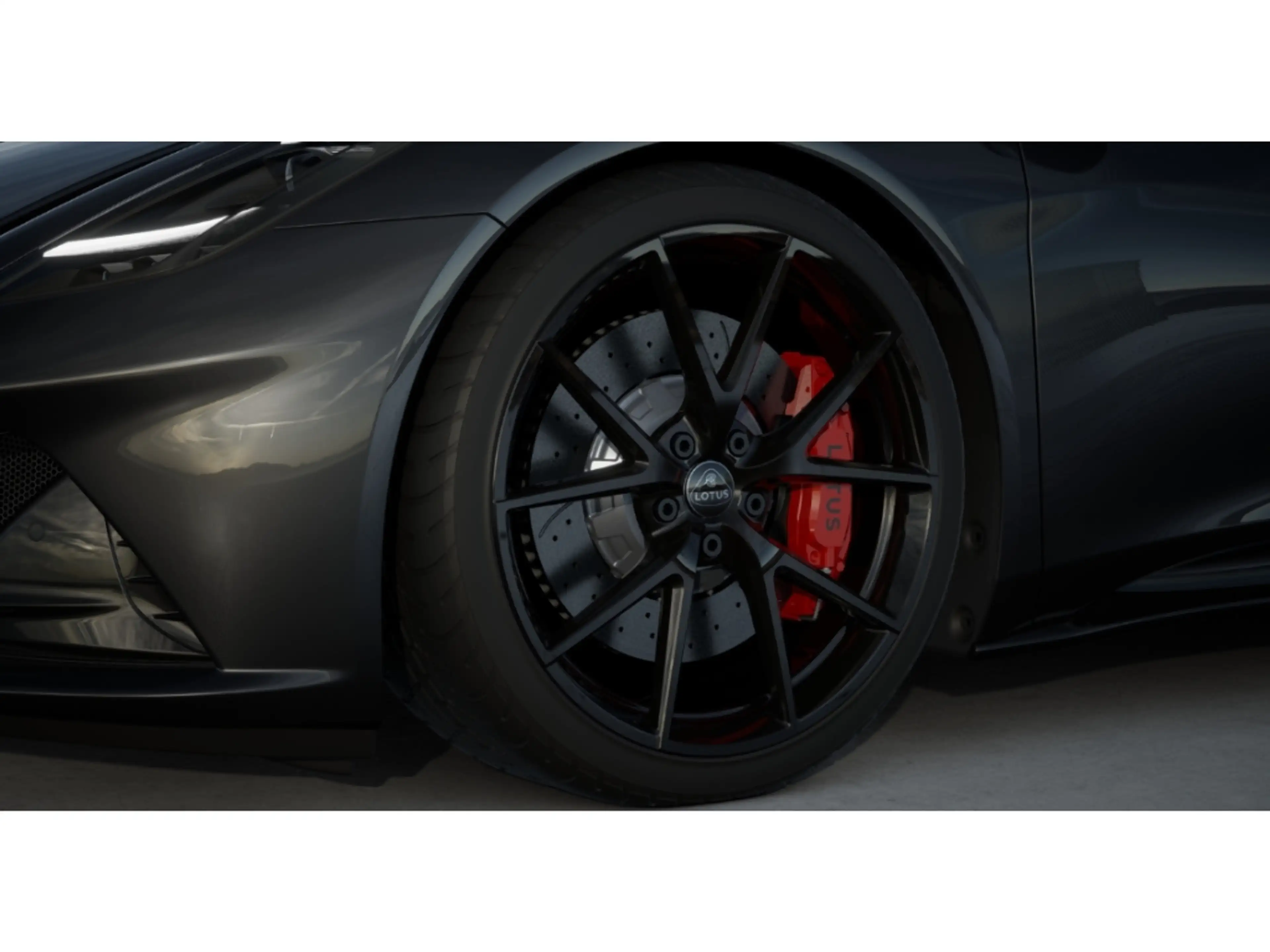 Lotus Emira Turbo SE 20'' V-spoke, Full Black pack — photo 4